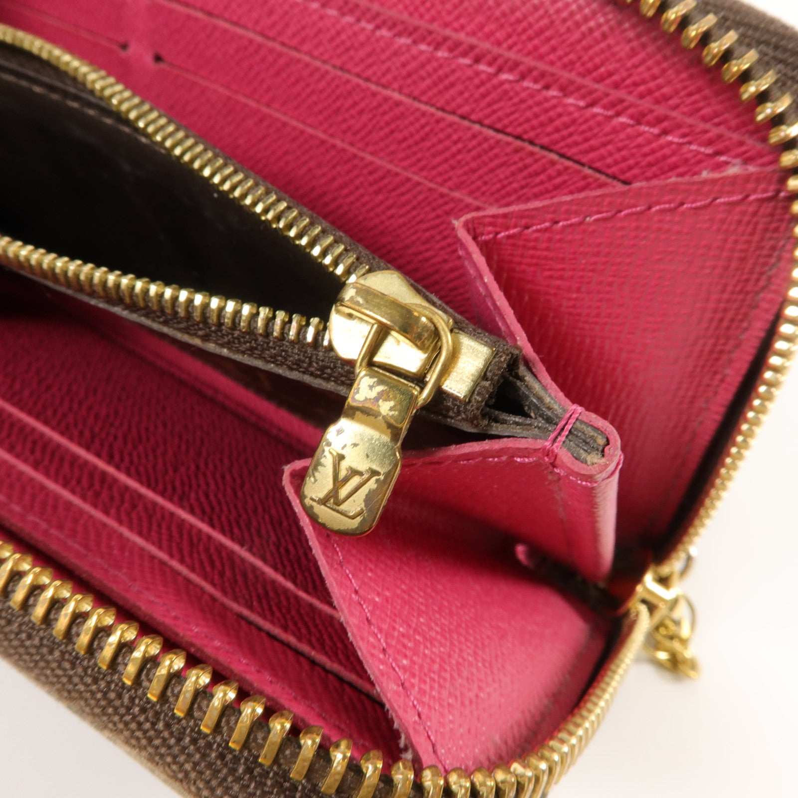 LOUIS VUITTON Monogram Clemence Long Wallet長錢包