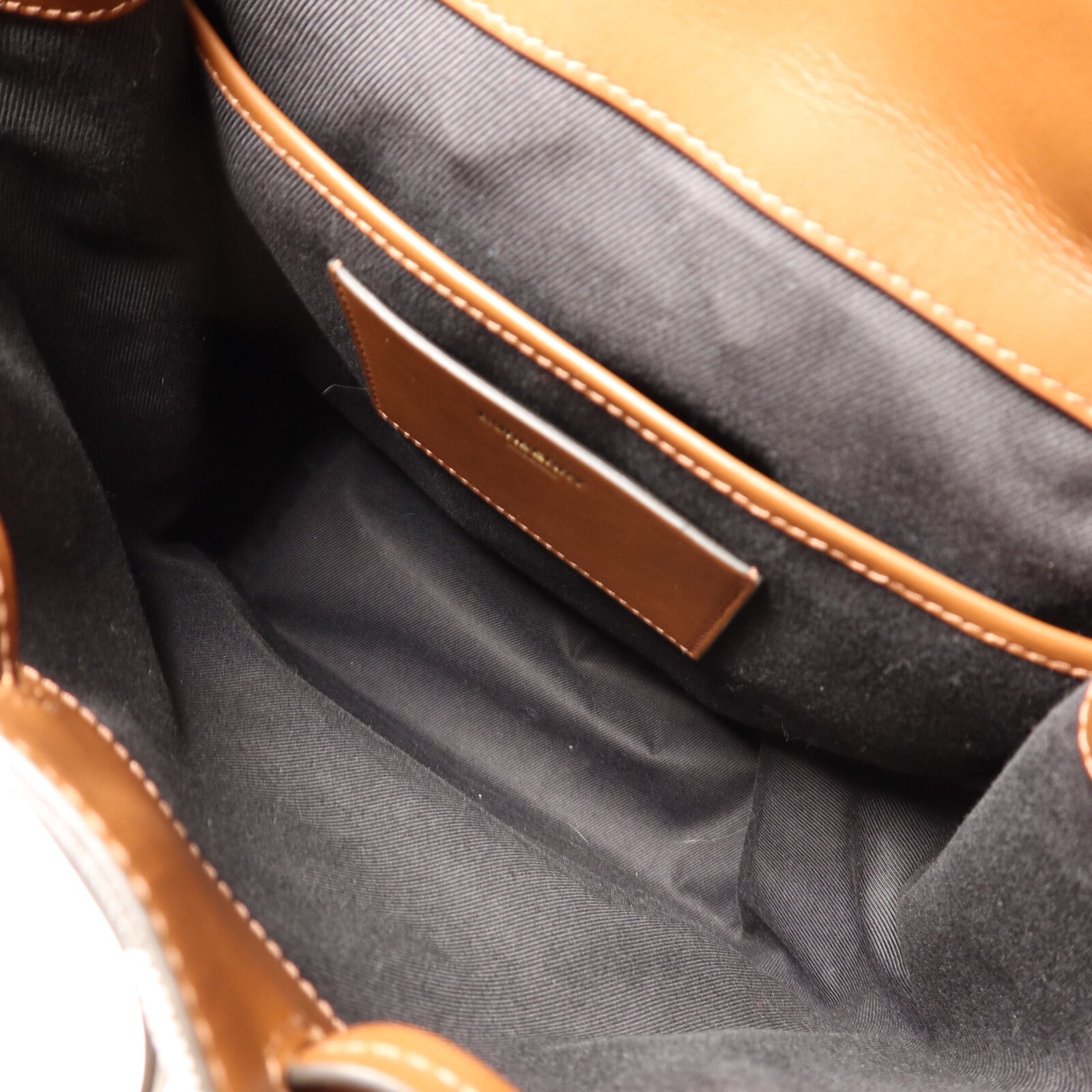 BURBERRY 塗層帆布BackPack金扣背包