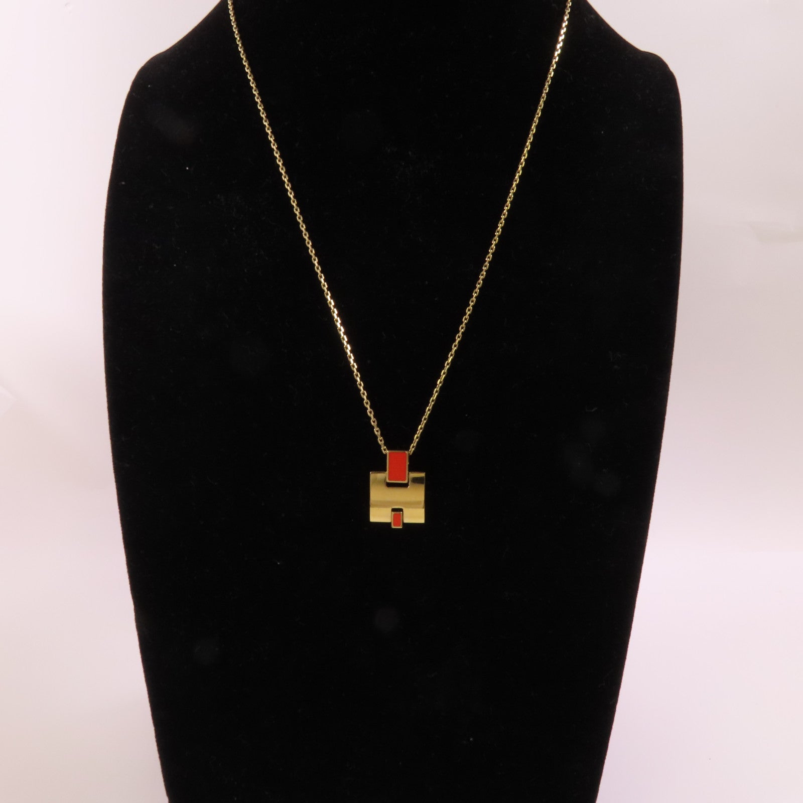 HERMES 金屬Eileen Pendant項鍊