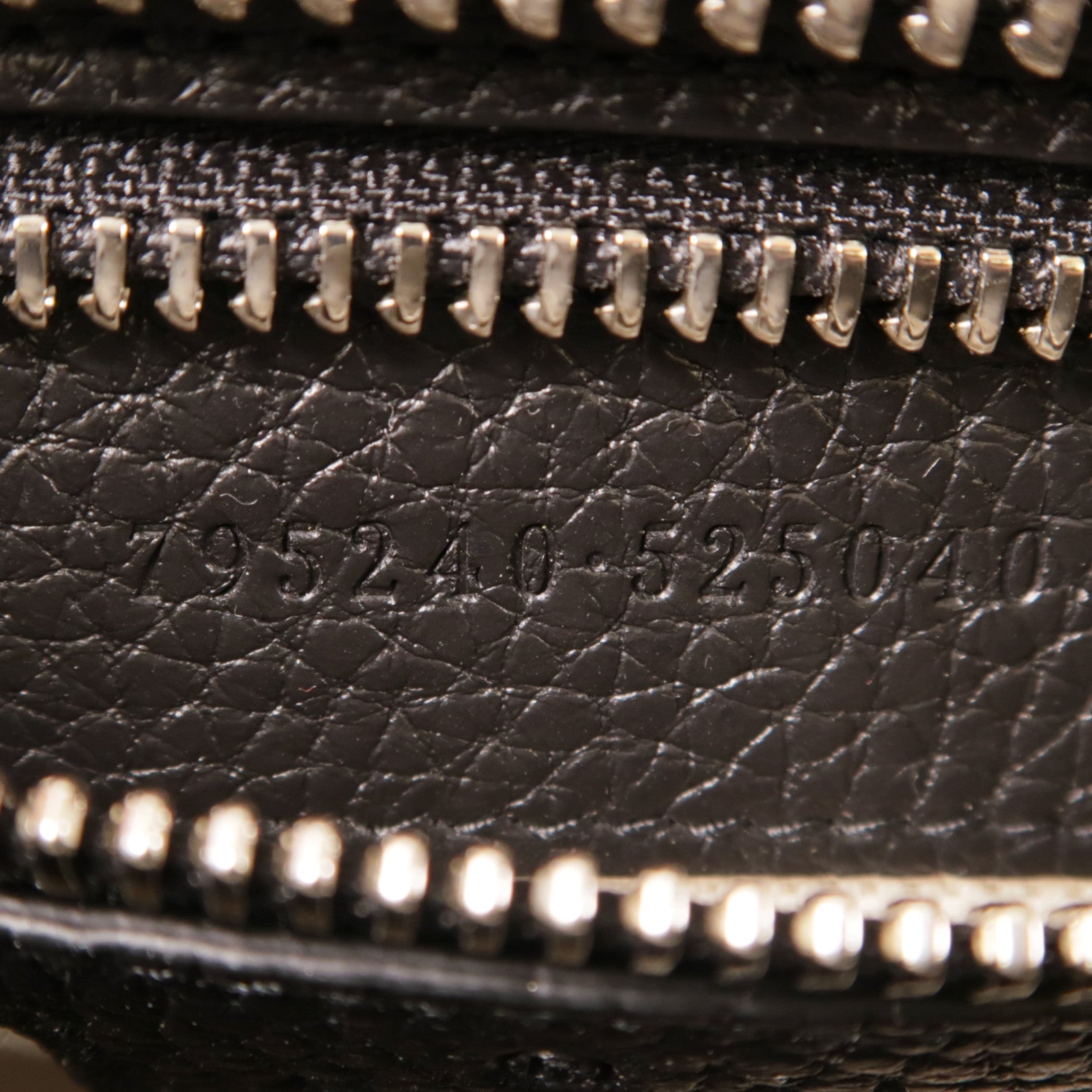 GUCCI 【激減優惠】皮革GG Jumbo Small Bag銀扣肩背袋