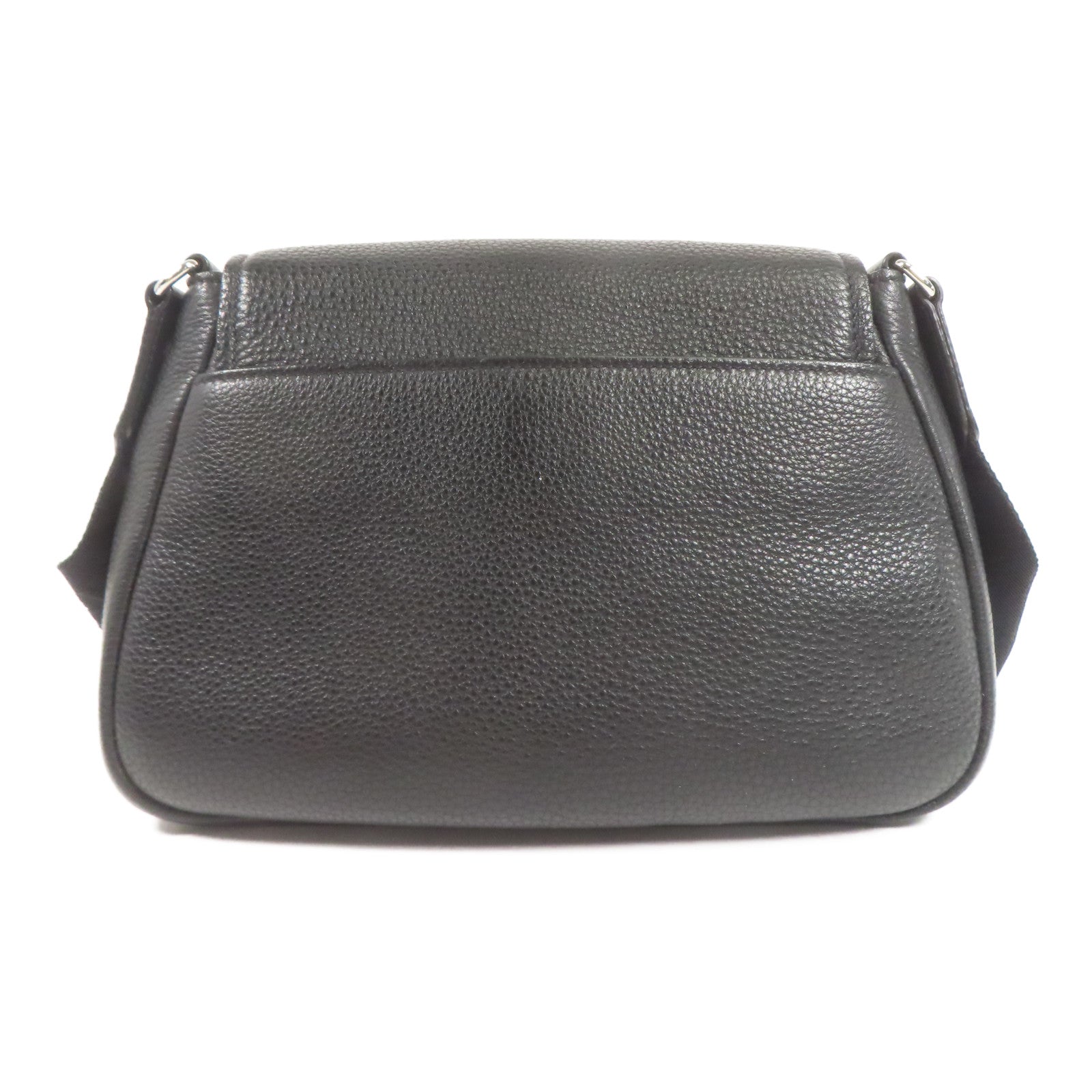 PRADA 牛皮皮革Shoulder Bag銀扣肩背袋