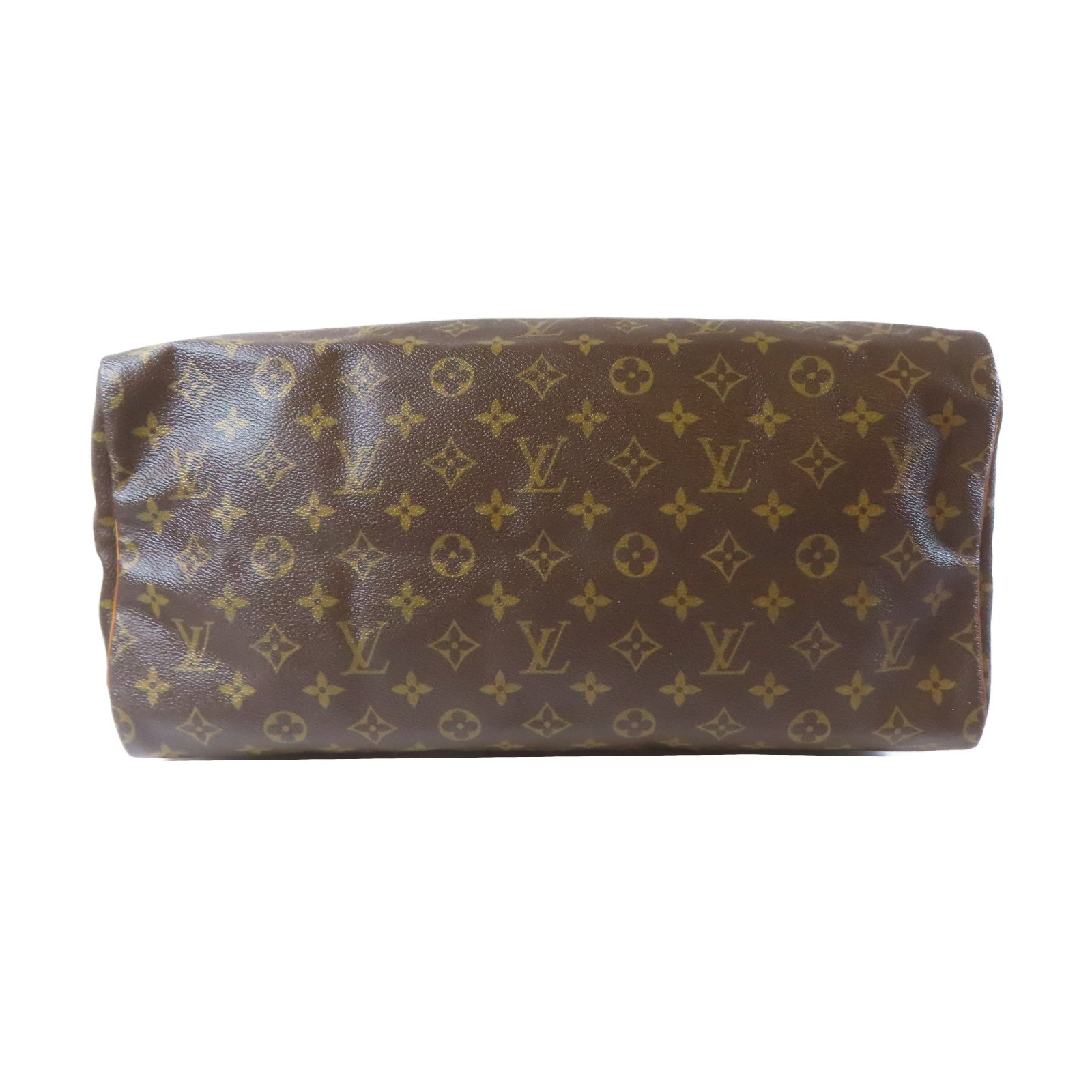 LOUIS VUITTON Monogram Speedy 40金扣手挽袋啡色