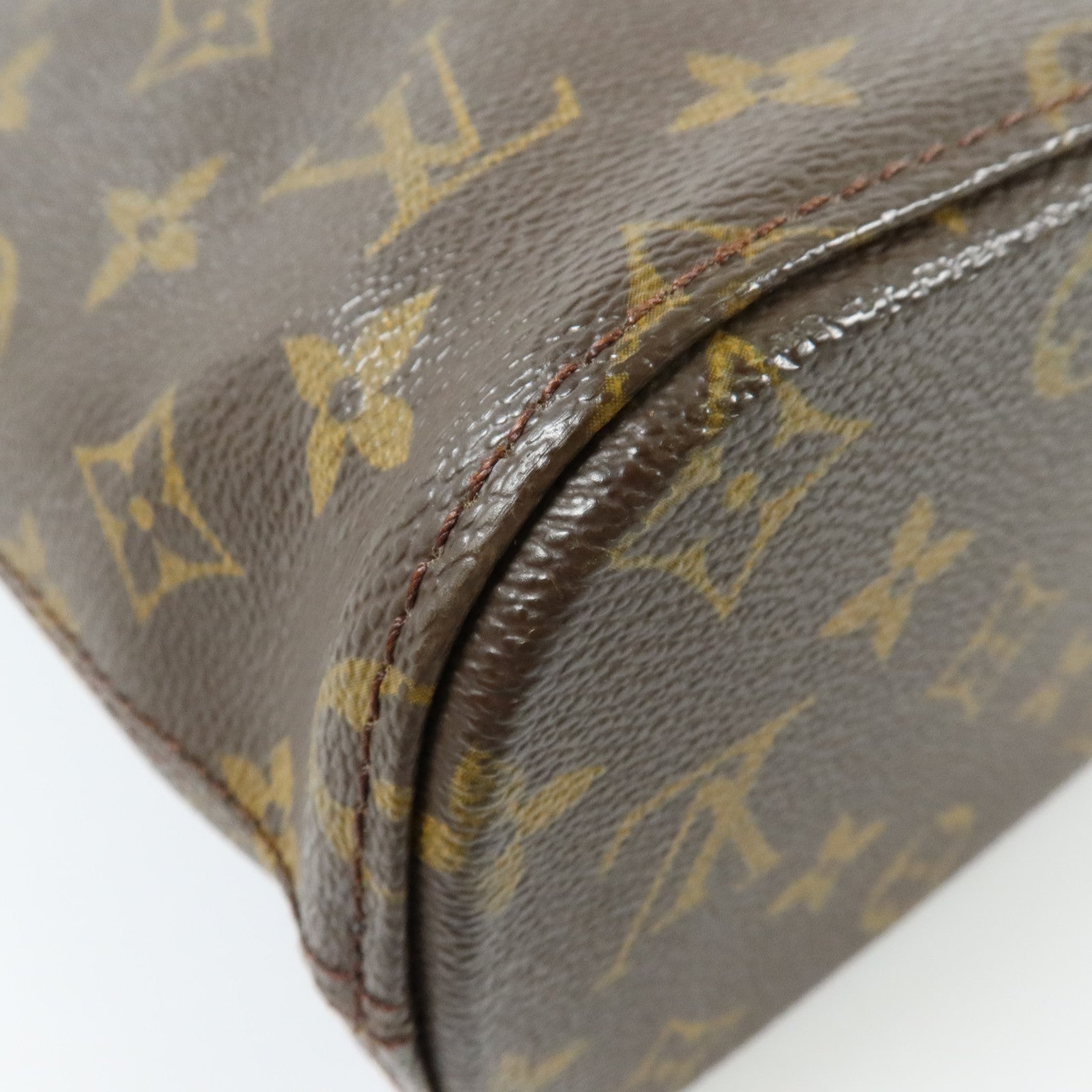 LOUIS VUITTON Monogram Vavin GM金扣肩背袋/手挽袋棕色