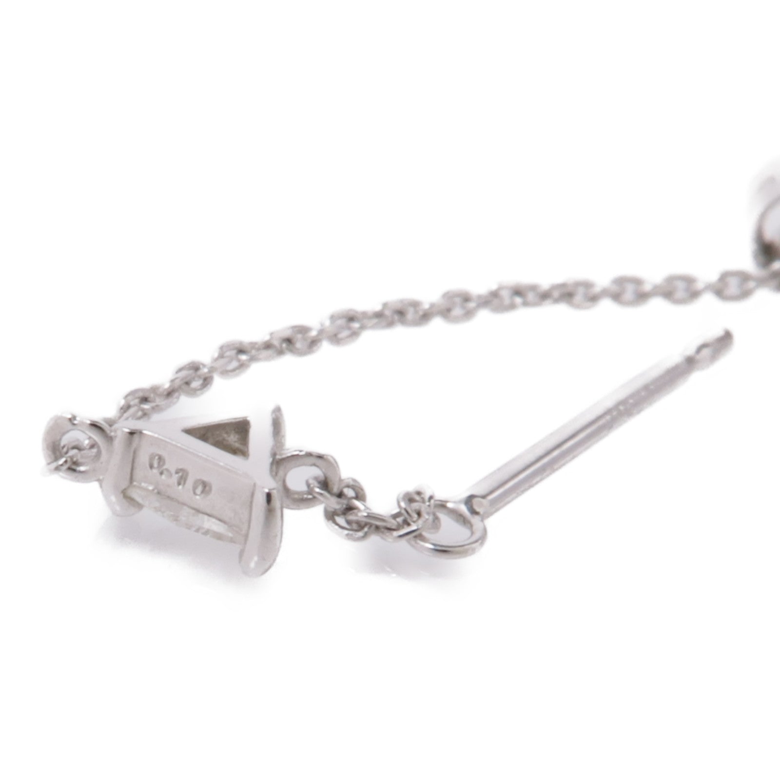 JEWELRY 18K白金Diamond Earrings鑽石耳環