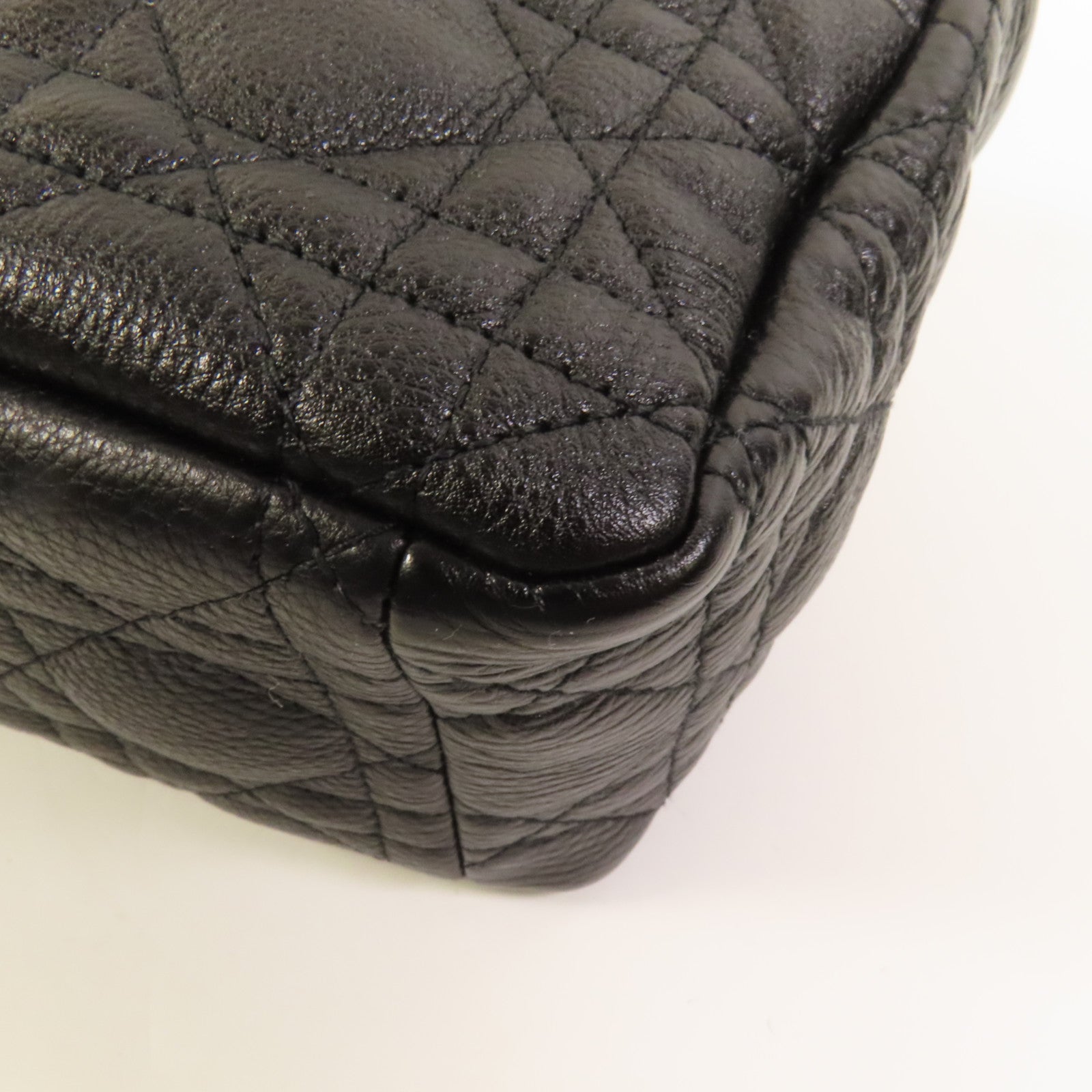 Dior 牛皮皮革Dior Caro Medium金扣鏈帶肩背袋