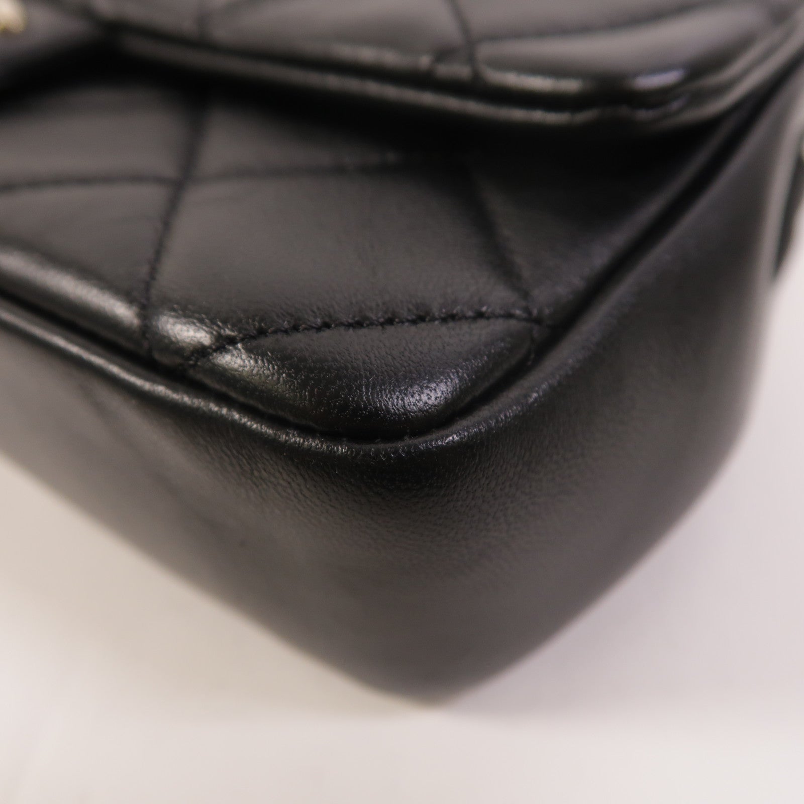CHANEL 羊皮皮革2 Way Shoulder手挽肩背兩用袋