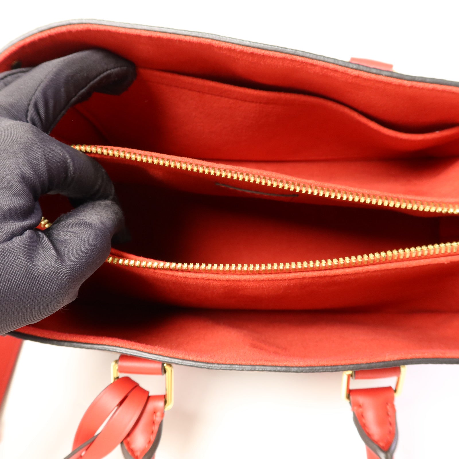 LOUIS VUITTON Monogram Soufflot BB金扣手挽肩背兩用袋