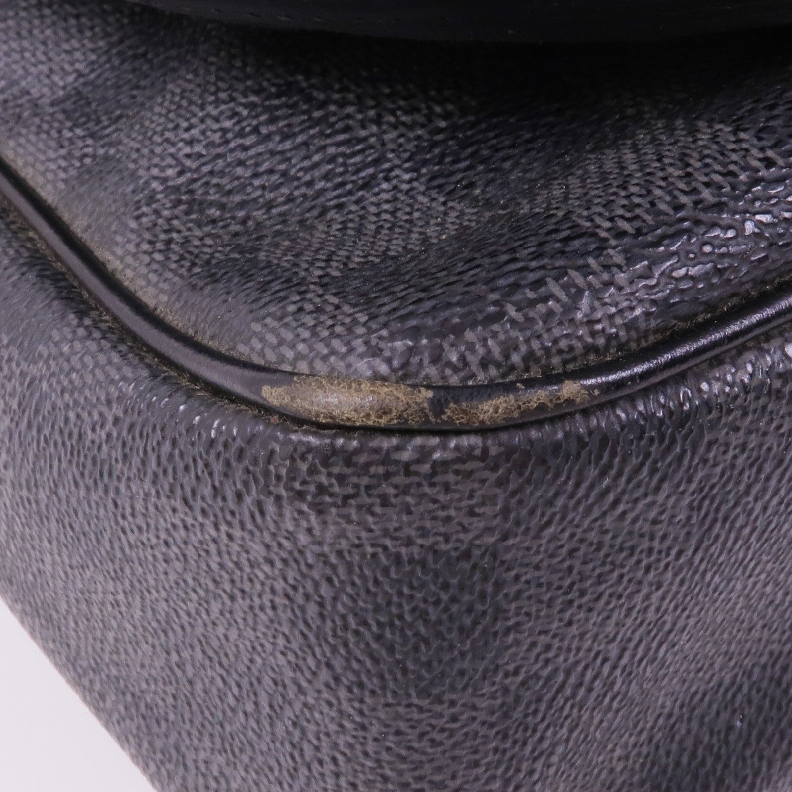 LOUIS VUITTON Damier Graghite Daniel MM銀扣肩背袋