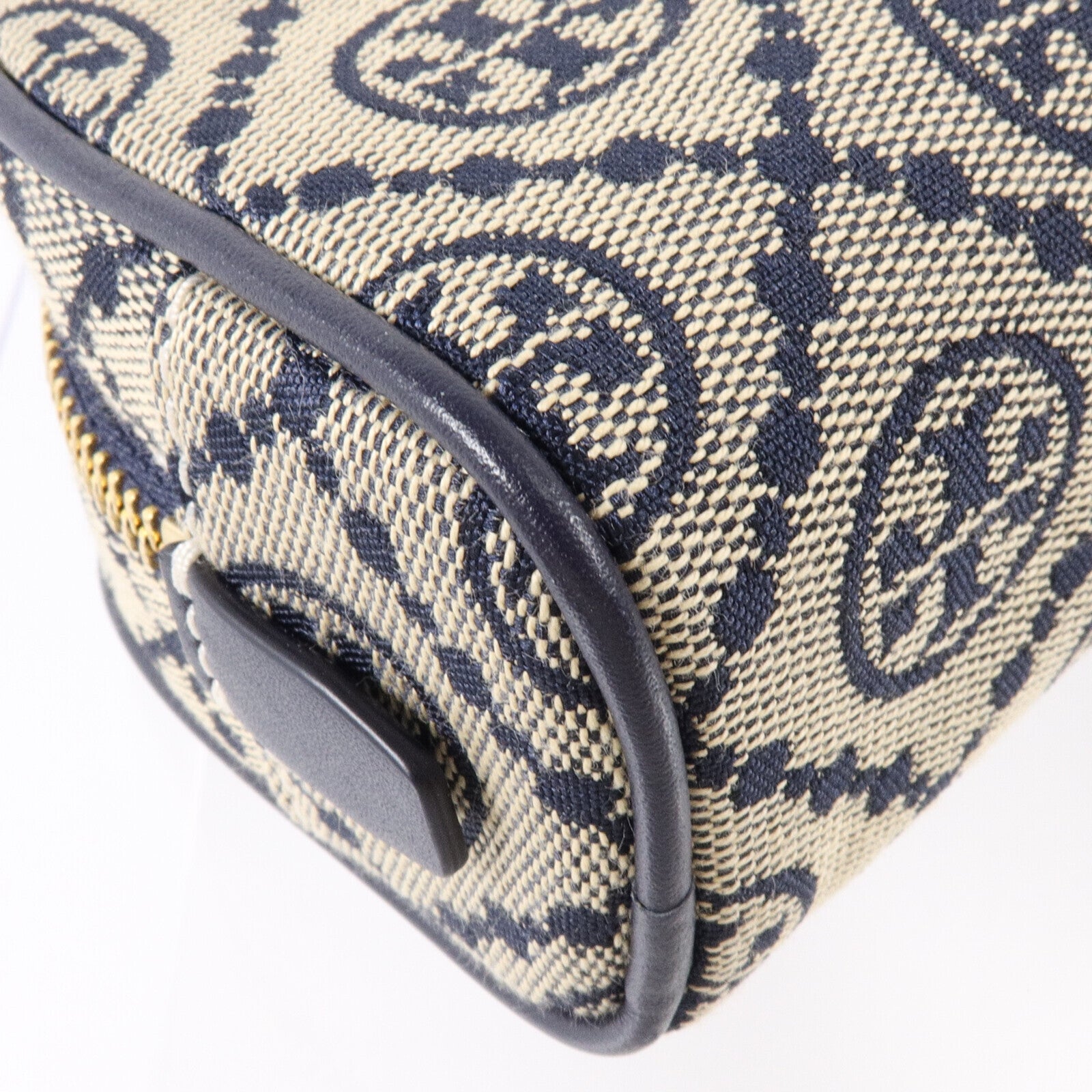 Tory Burch 帆布T Monogram Jacquard Dome Cosmetic Pouch化妝包