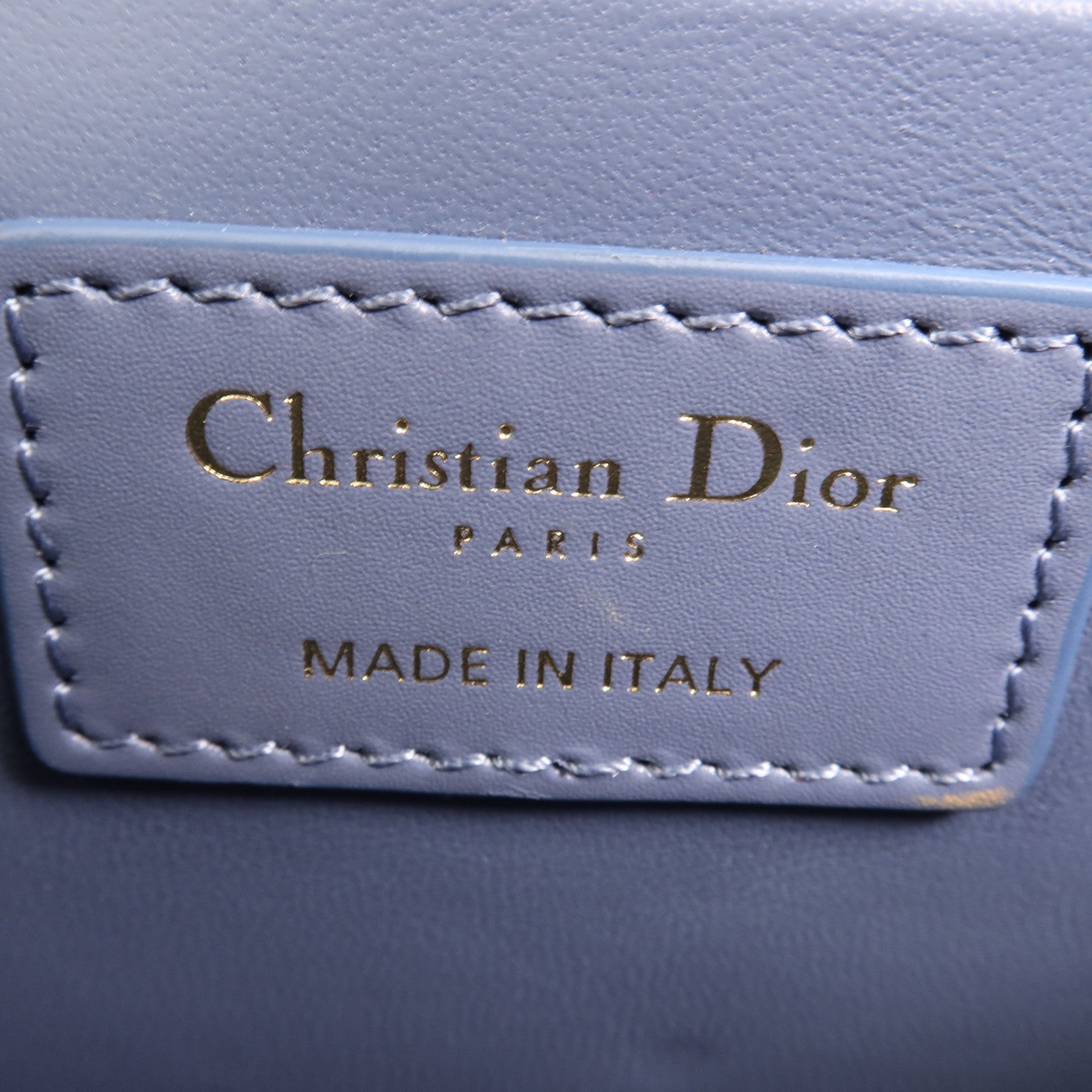 Dior 牛皮皮革Mini Montaigne金扣肩背袋