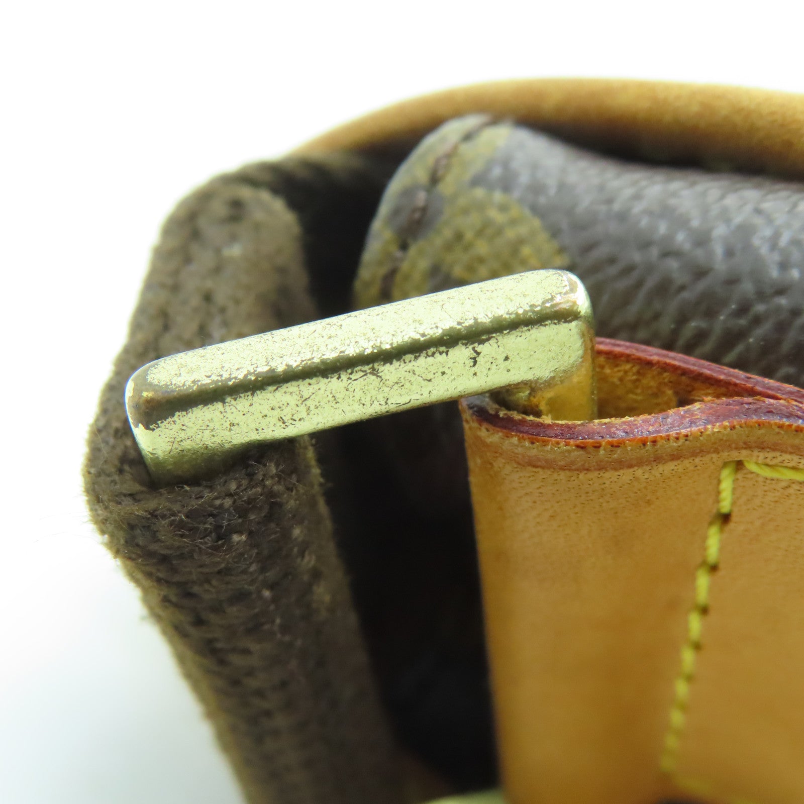 LOUIS VUITTON Monogram Messenger Bosphore PM金扣肩背袋啡色