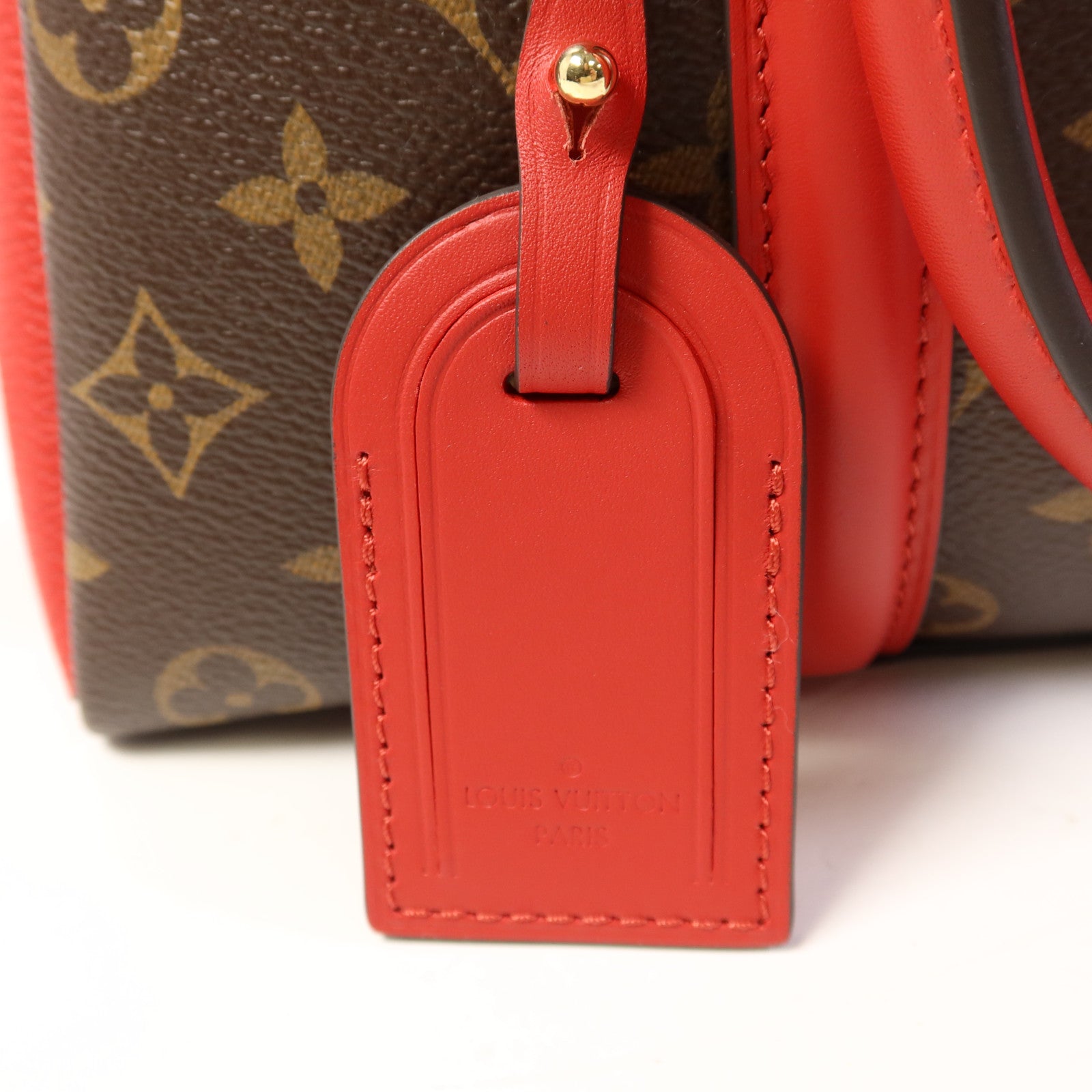 LOUIS VUITTON Monogram Soufflot BB金扣手挽肩背兩用袋