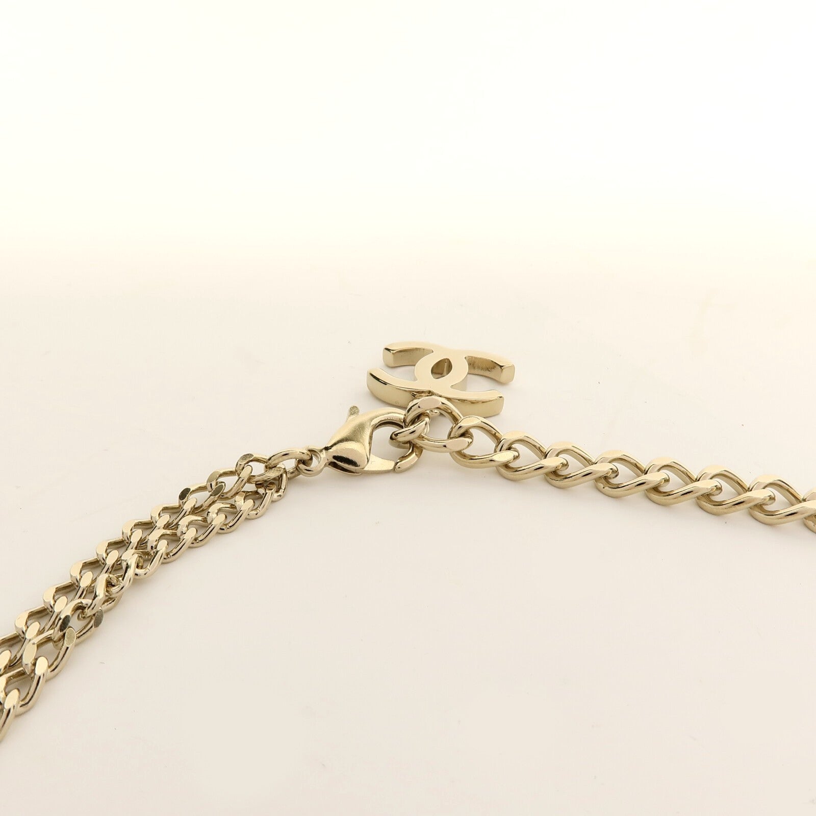 CHANEL 金屬Heart Necklace項鍊