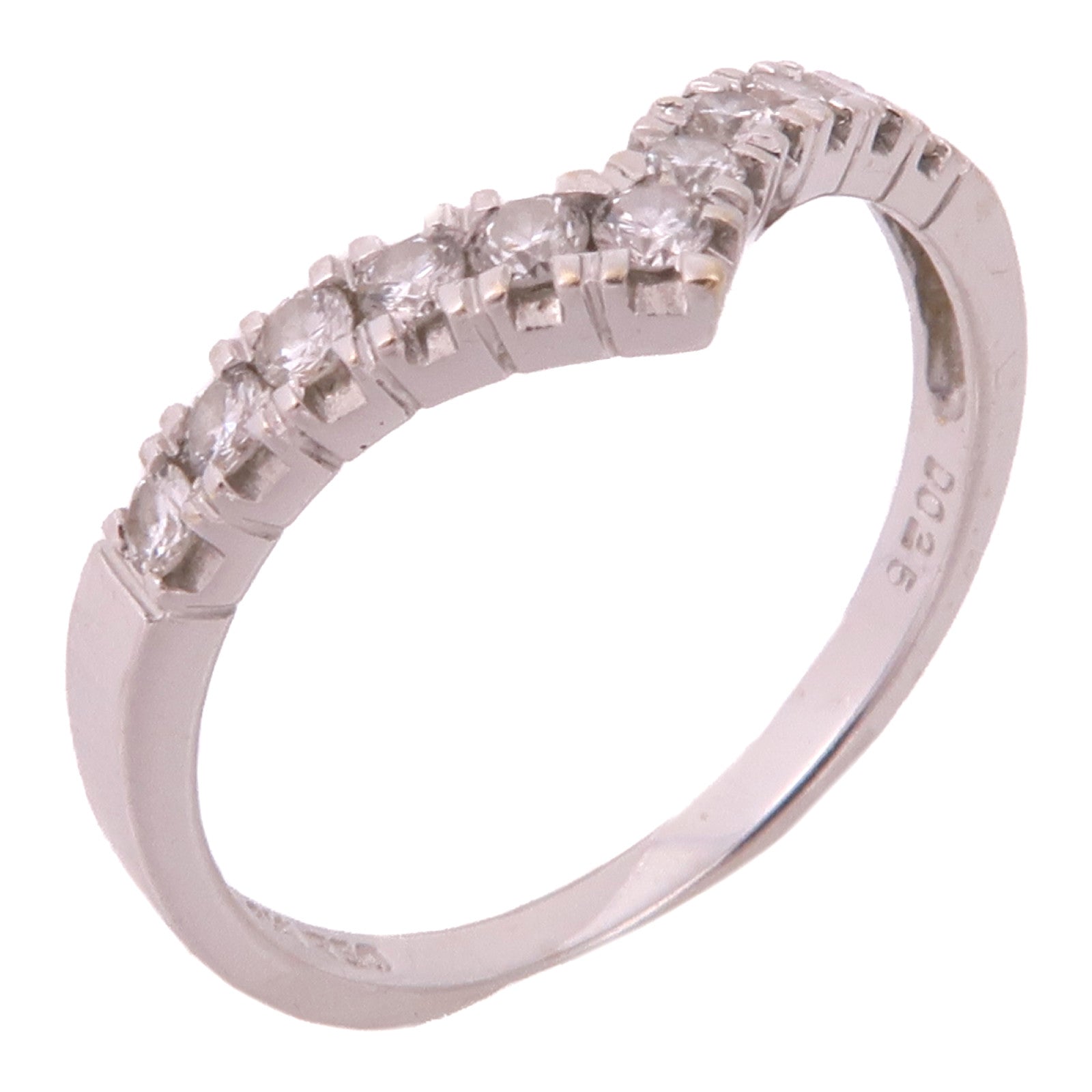 JEWELRY 18K白金Diamond Ring鑽石戒指US#5.5