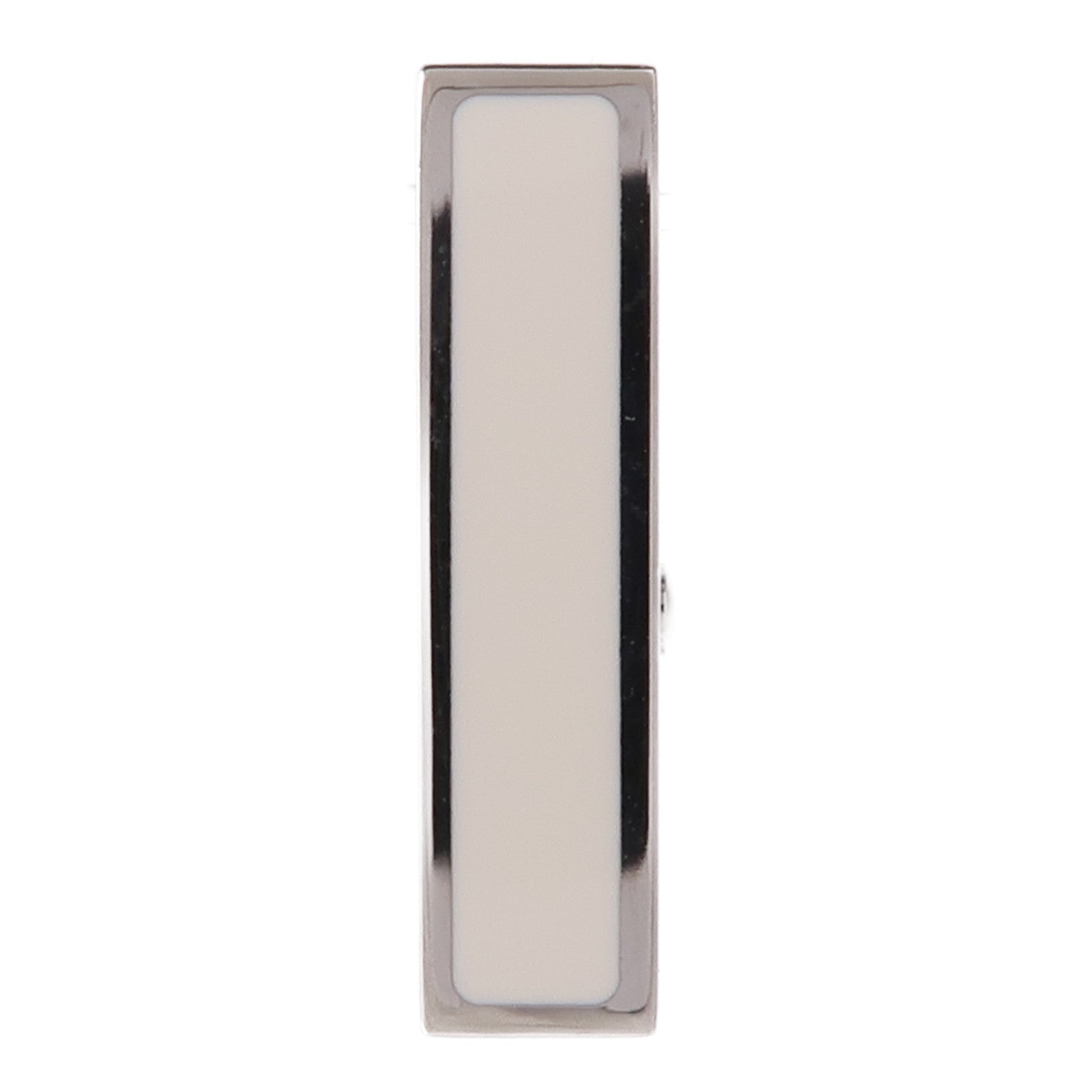 HERMES Habascule Earrings Metal Noir