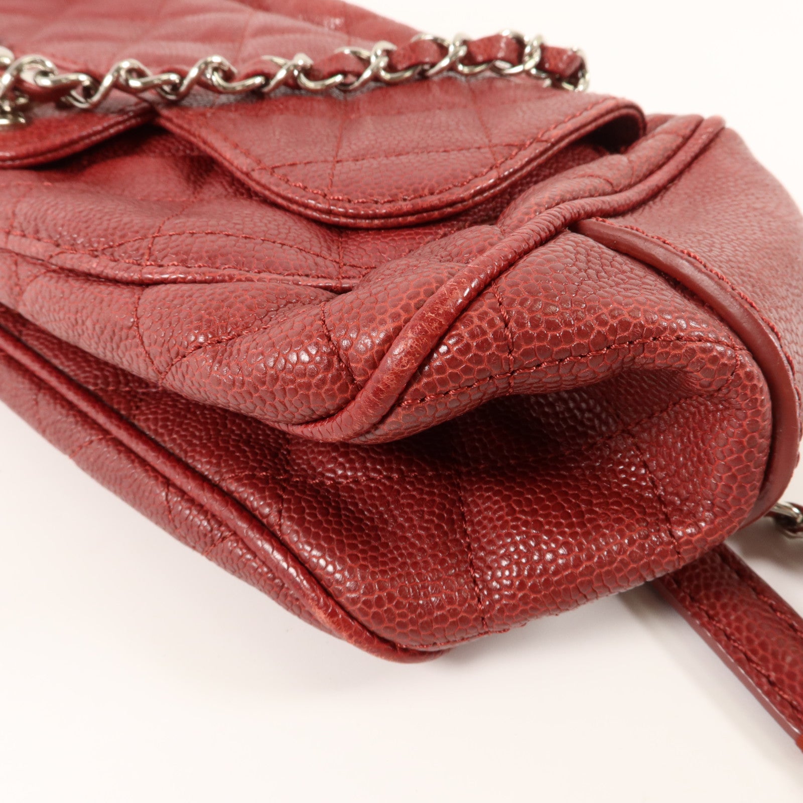 CHANEL 牛皮皮革Shoulder Bag鏈帶肩背袋