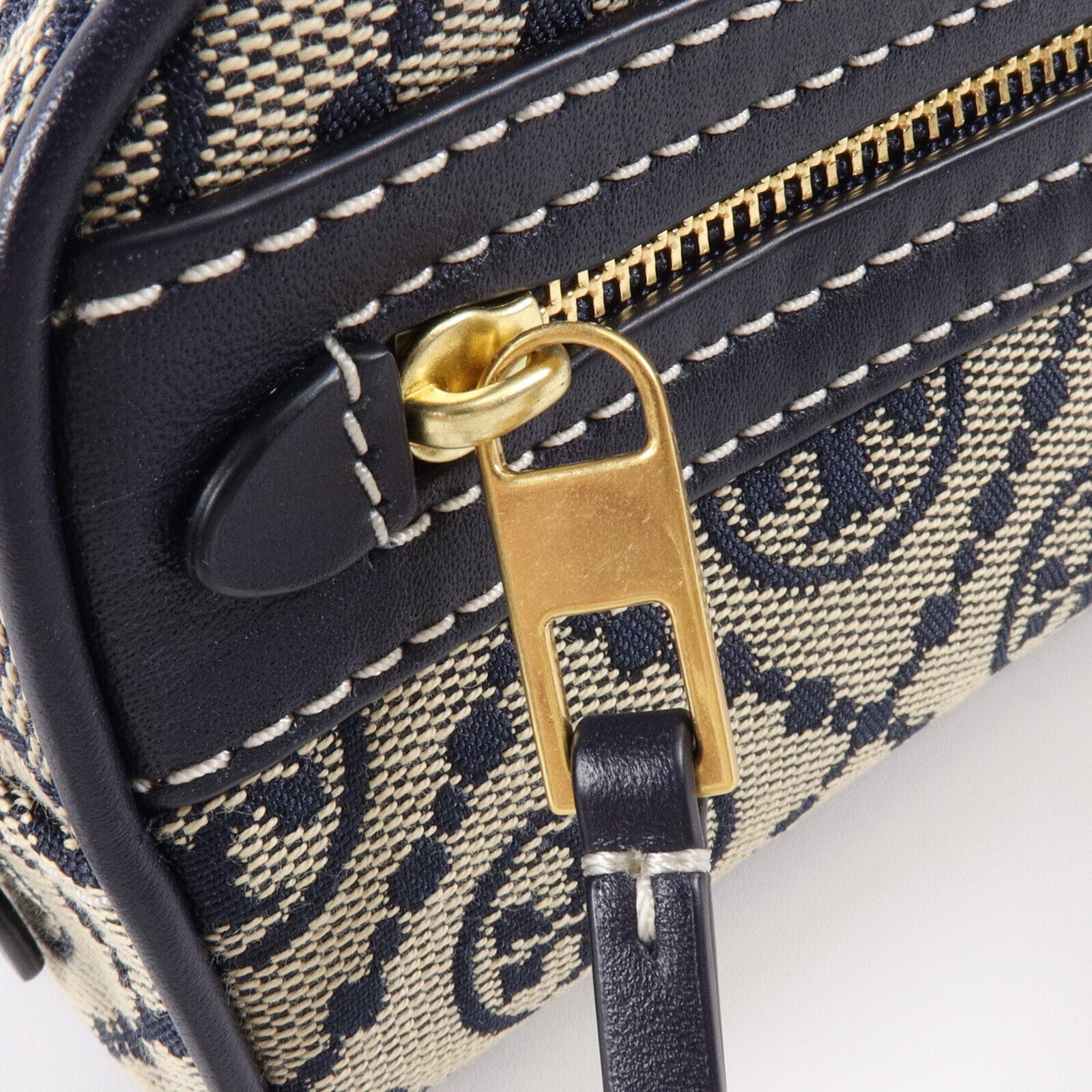 Tory Burch 帆布T Monogram Jacquard Dome Cosmetic Pouch化妝包