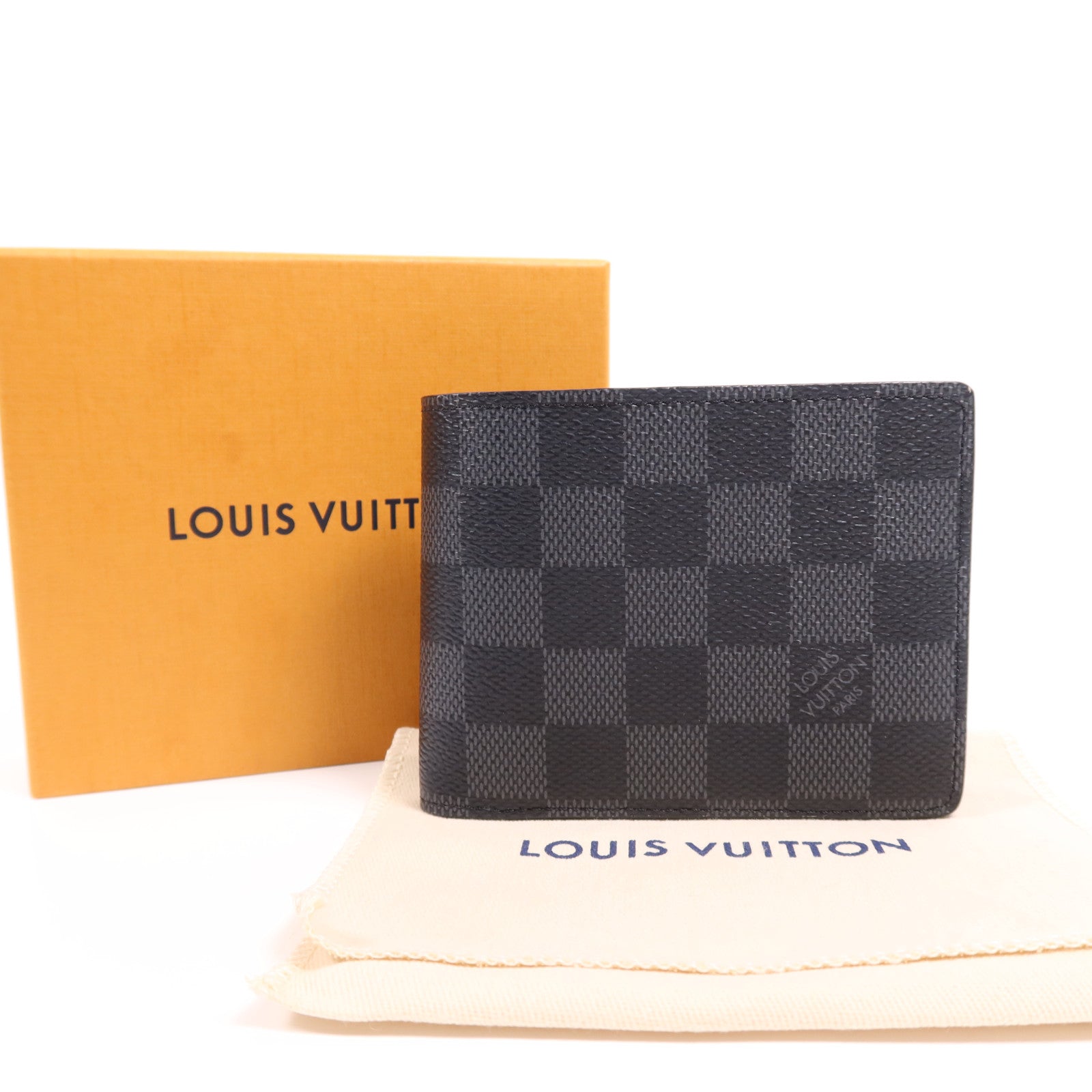 LOUIS VUITTON Damier Graphite Multiple Wallet錢包