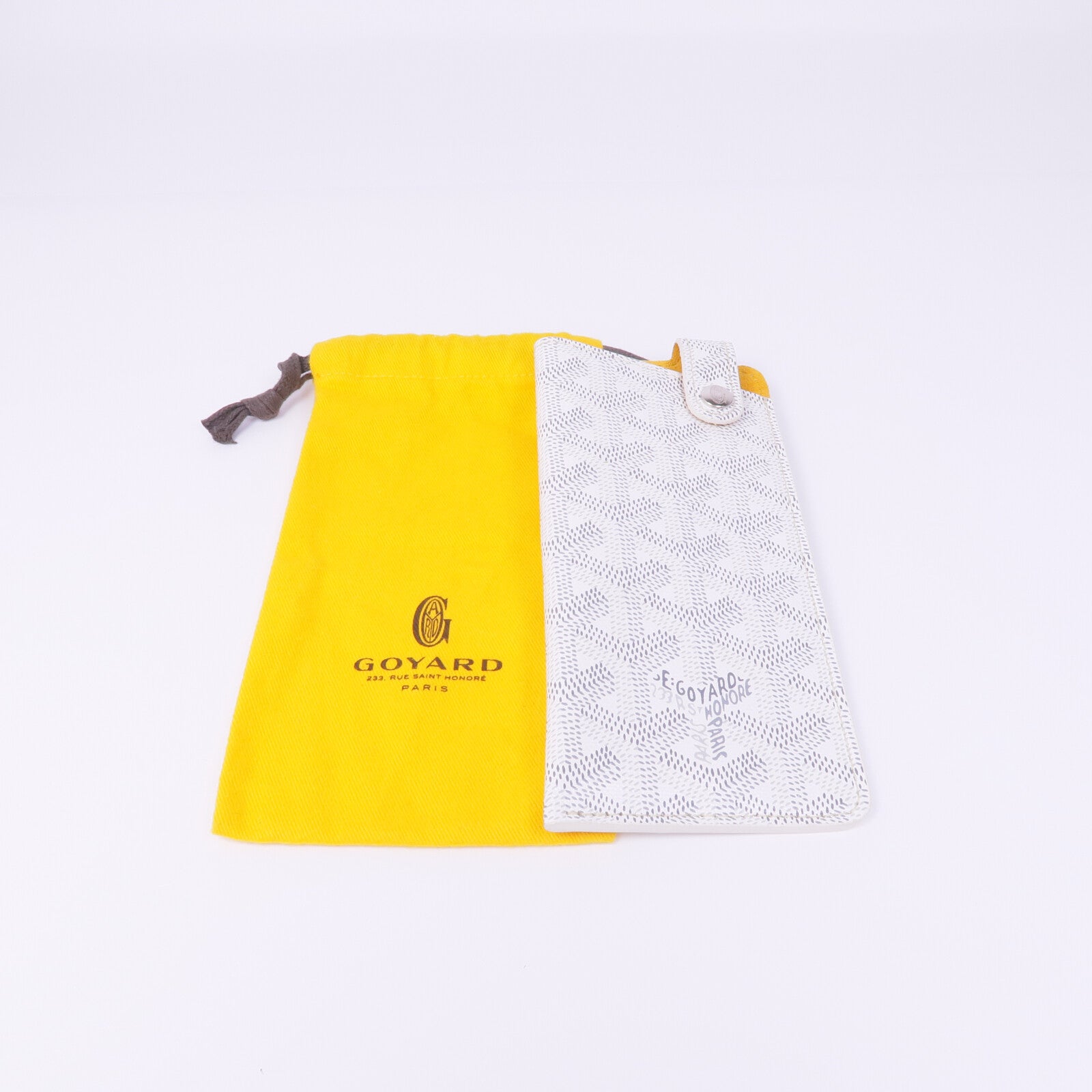 GOYARD 塗層帆布Eyewear Case銀扣眼鏡盒