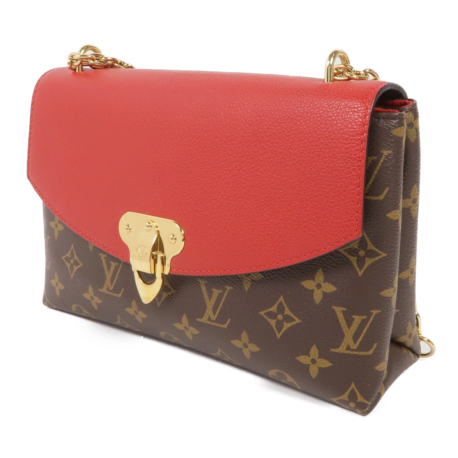 LOUIS VUITTON Monogram Saint Placide金扣肩背袋