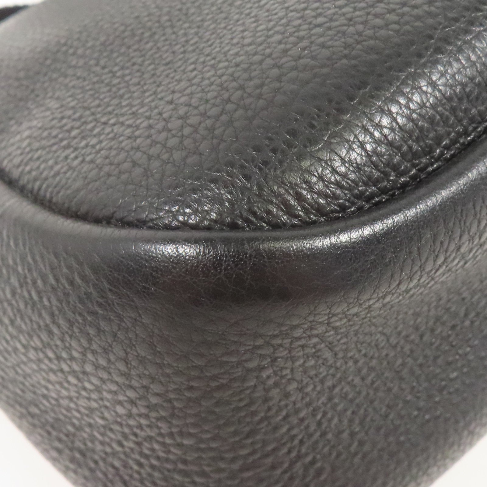 PRADA 牛皮皮革Shoulder Bag銀扣肩背袋
