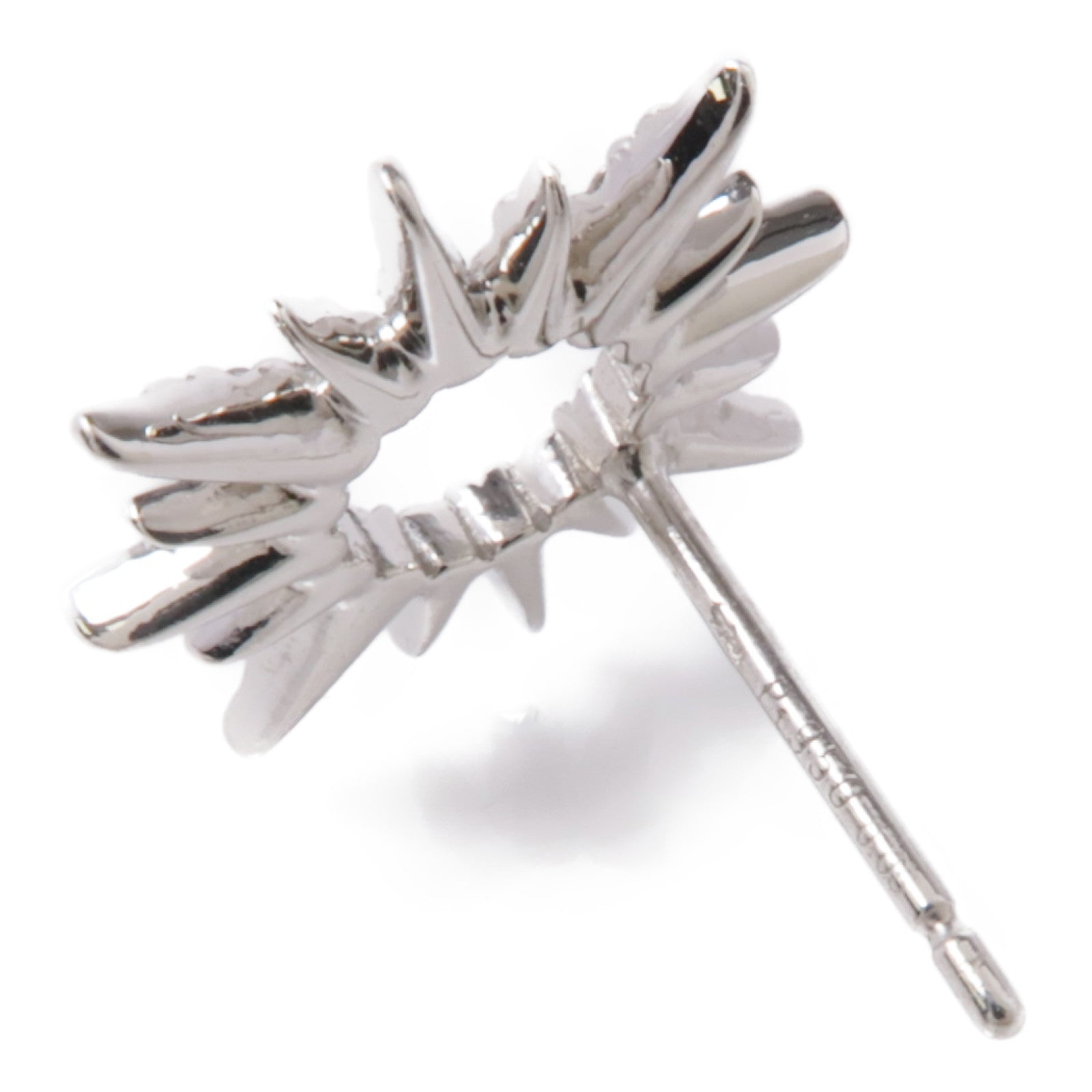 JEWELRY PT950鉑金/18K黃金Single Diamond Earring鑽石耳環