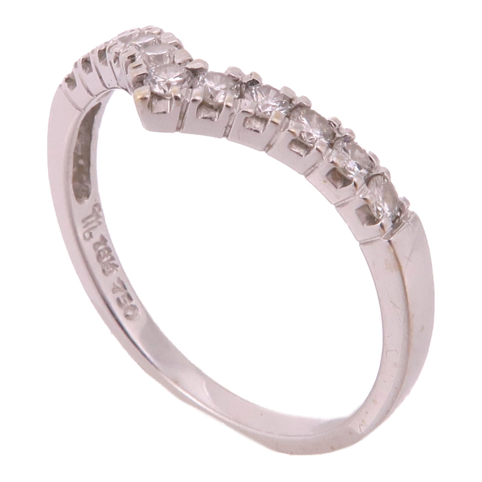 JEWELRY 18K白金Diamond Ring鑽石戒指US#5.5