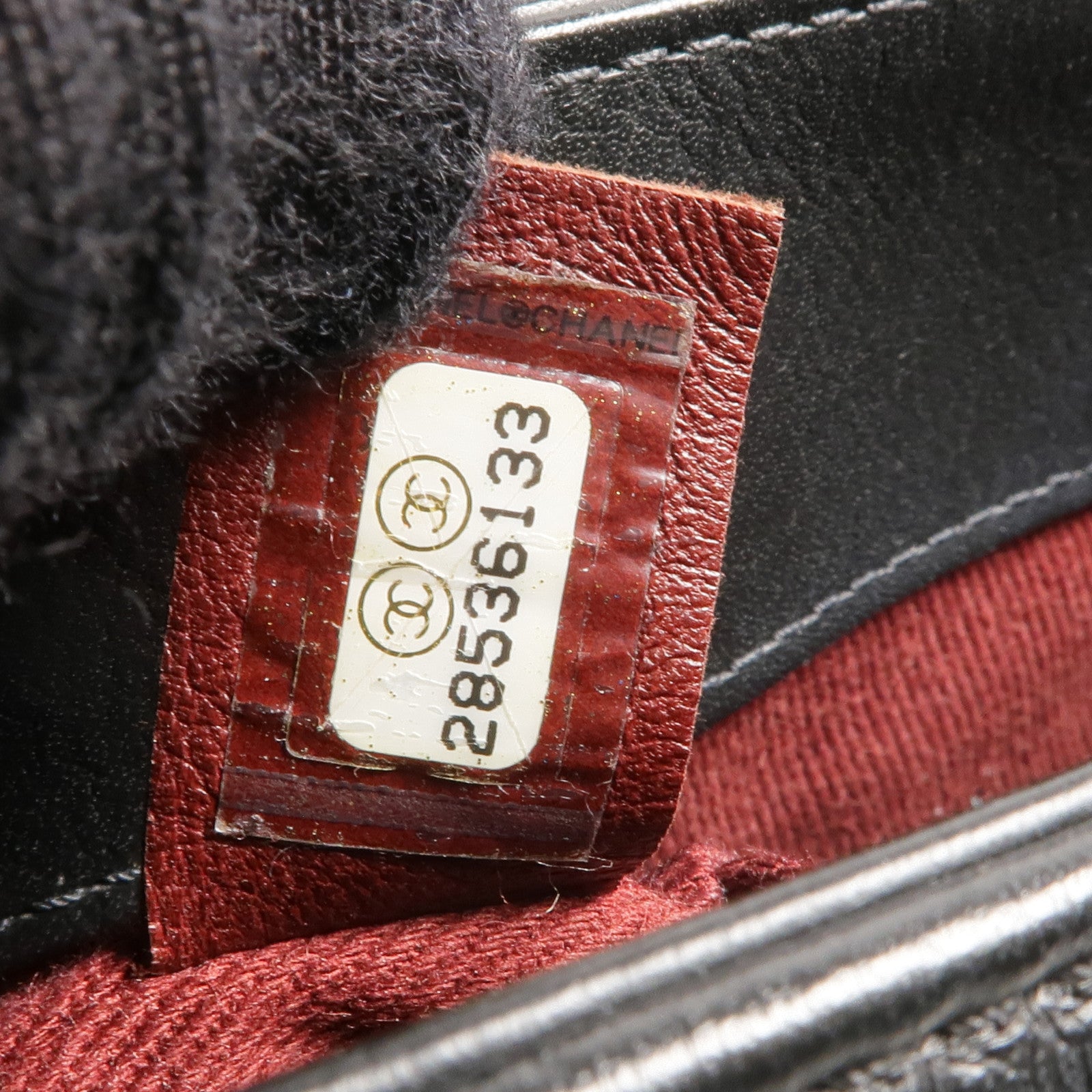 CHANEL 牛皮皮革Chain Shoulder Bag金扣鏈帶肩背袋