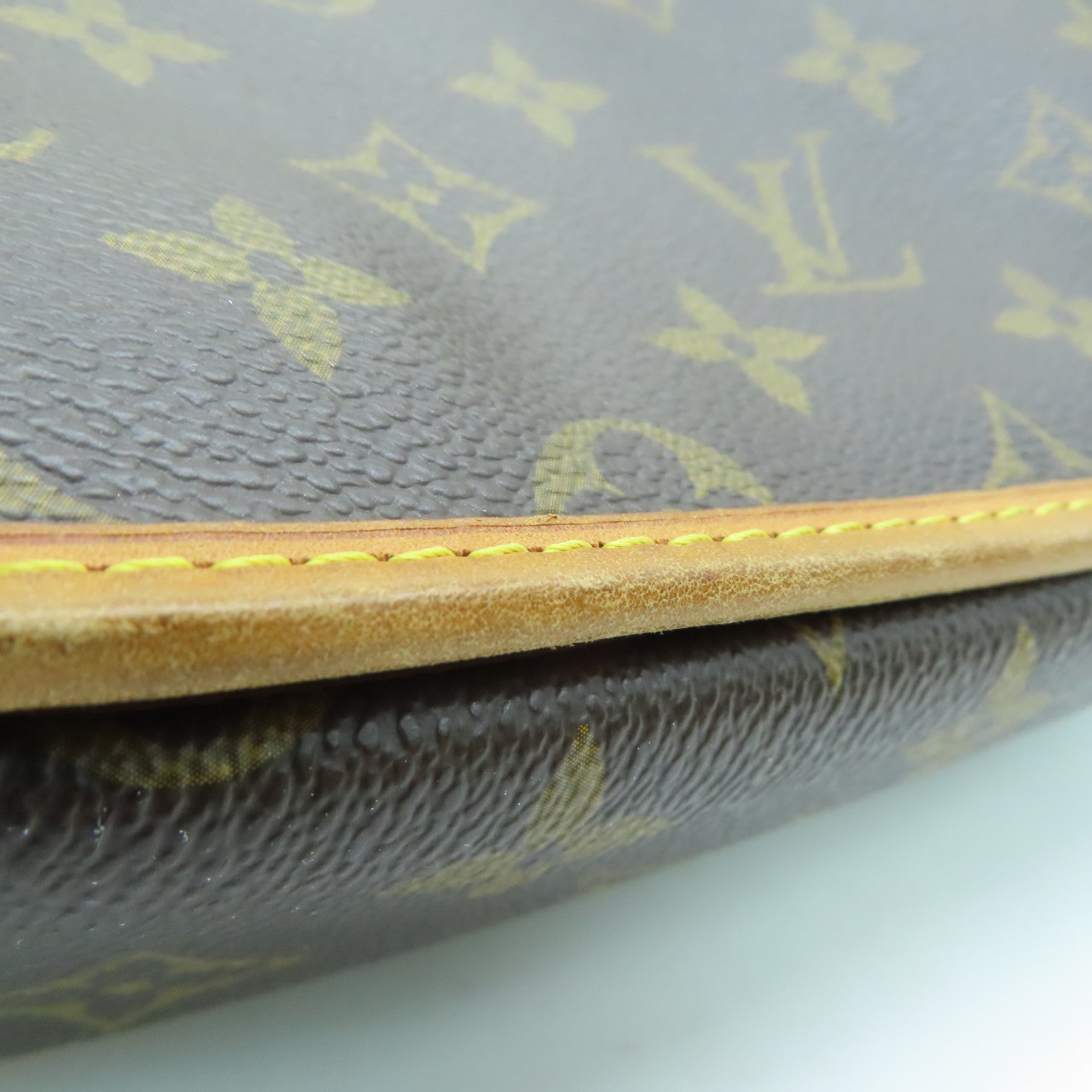 LOUIS VUITTON Monogram Messenger Bosphore PM金扣肩背袋啡色