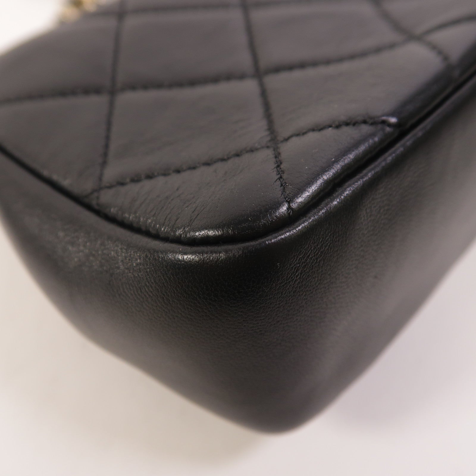 CHANEL 羊皮皮革2 Way Shoulder手挽肩背兩用袋