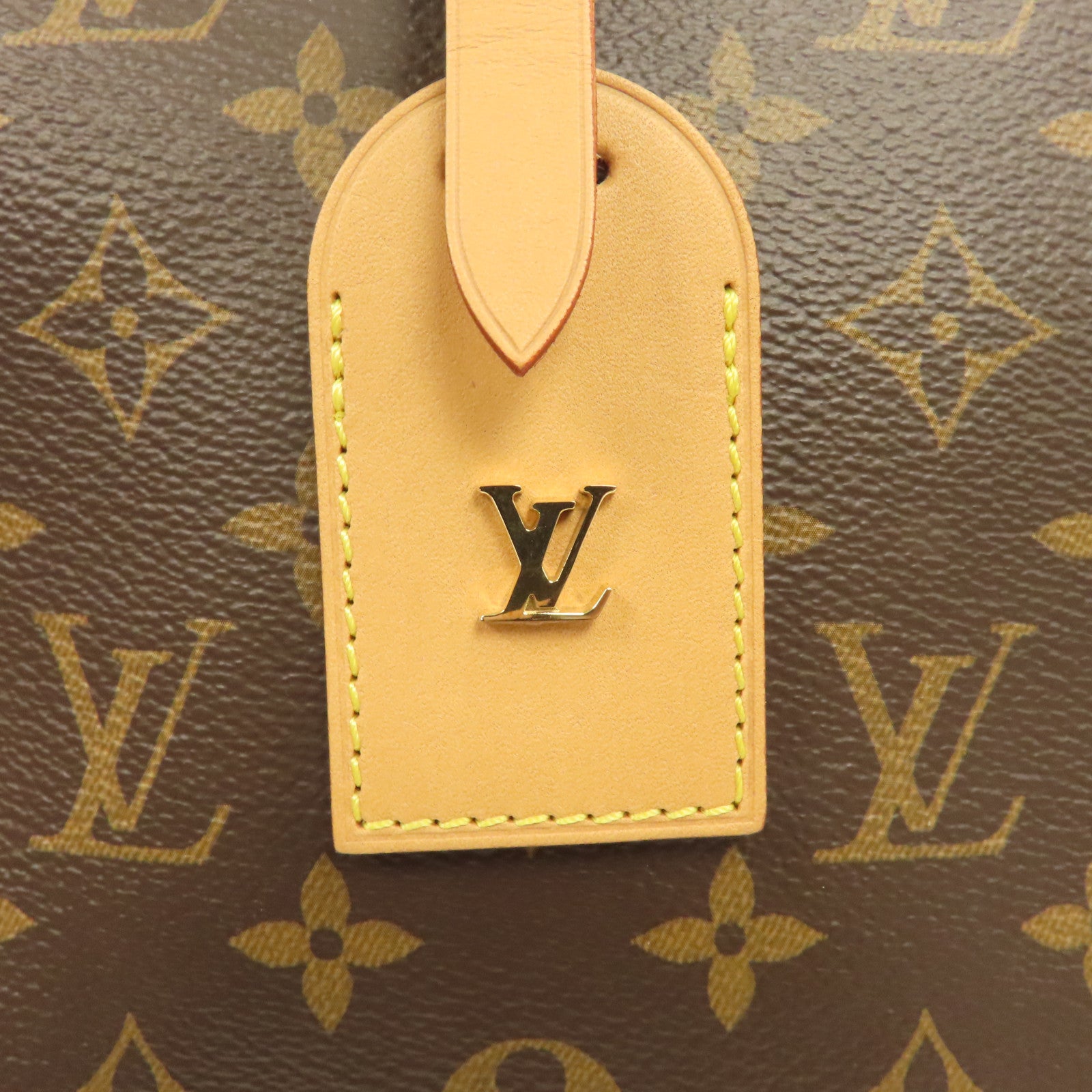 LOUIS VUITTON Monogram Boite Chapeau Souple MM金扣肩背袋啡色