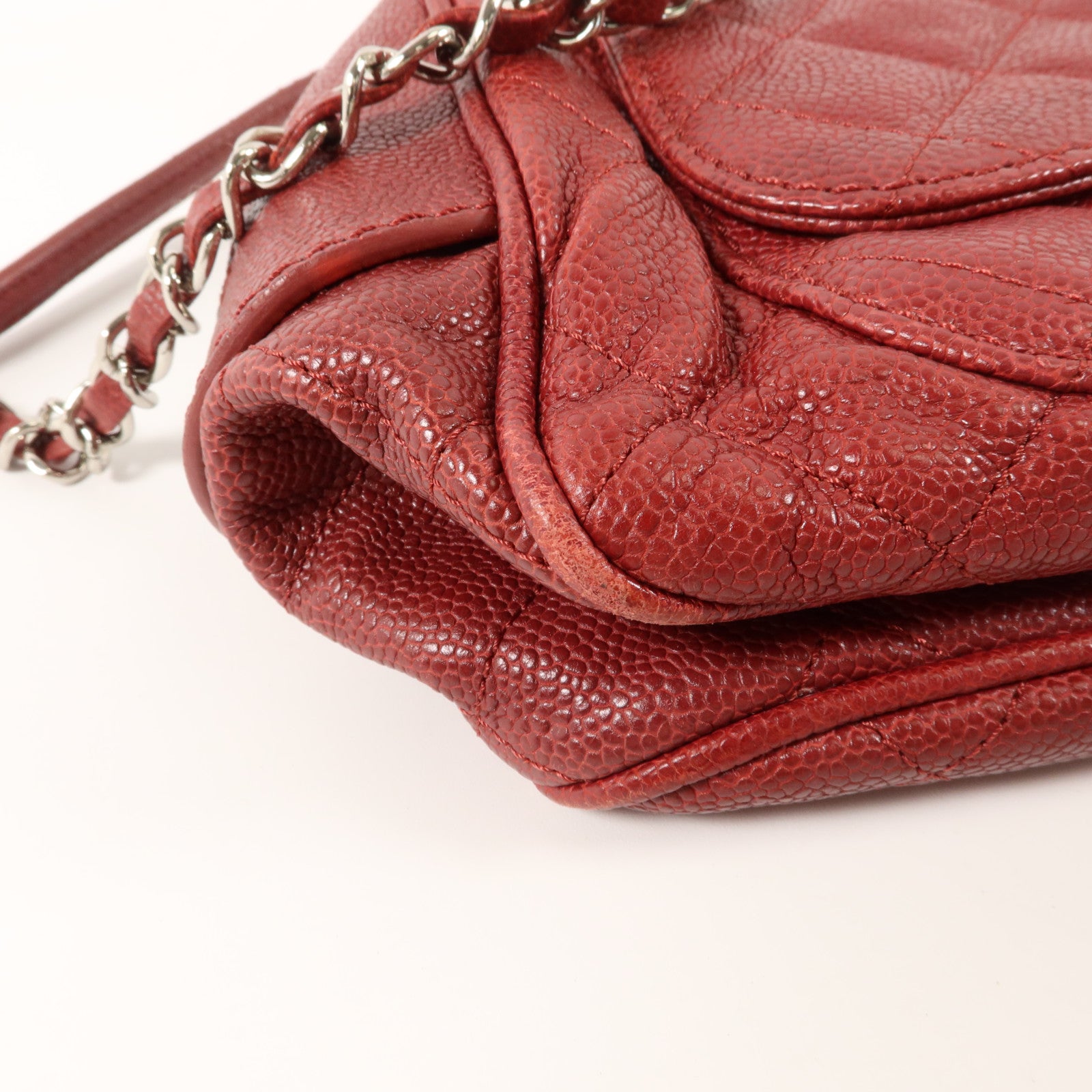 CHANEL 牛皮皮革Shoulder Bag鏈帶肩背袋