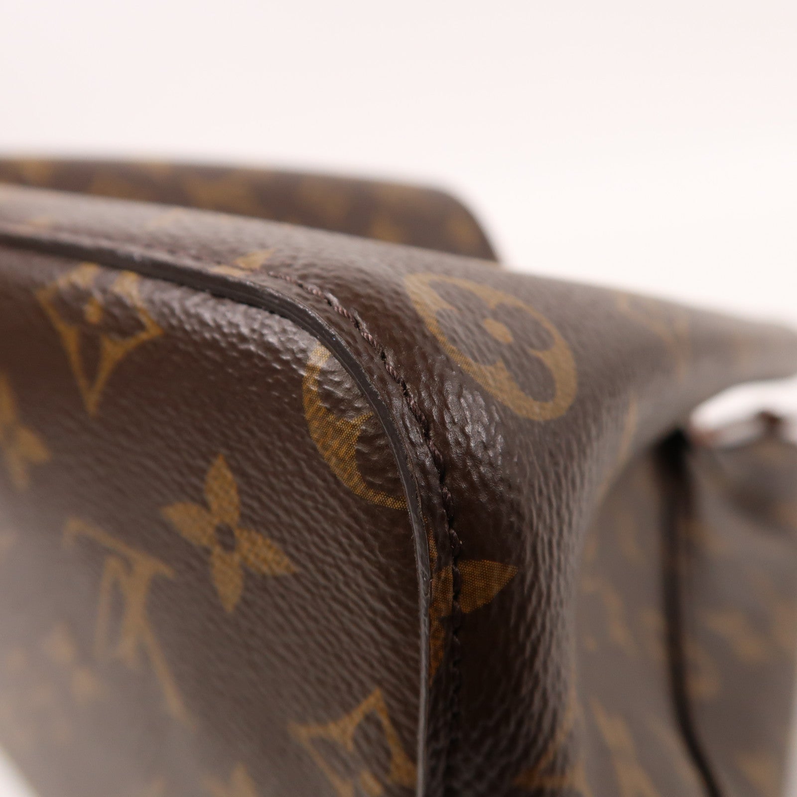 LOUIS VUITTON Monogram NeoNoe MM金扣肩背袋棕色