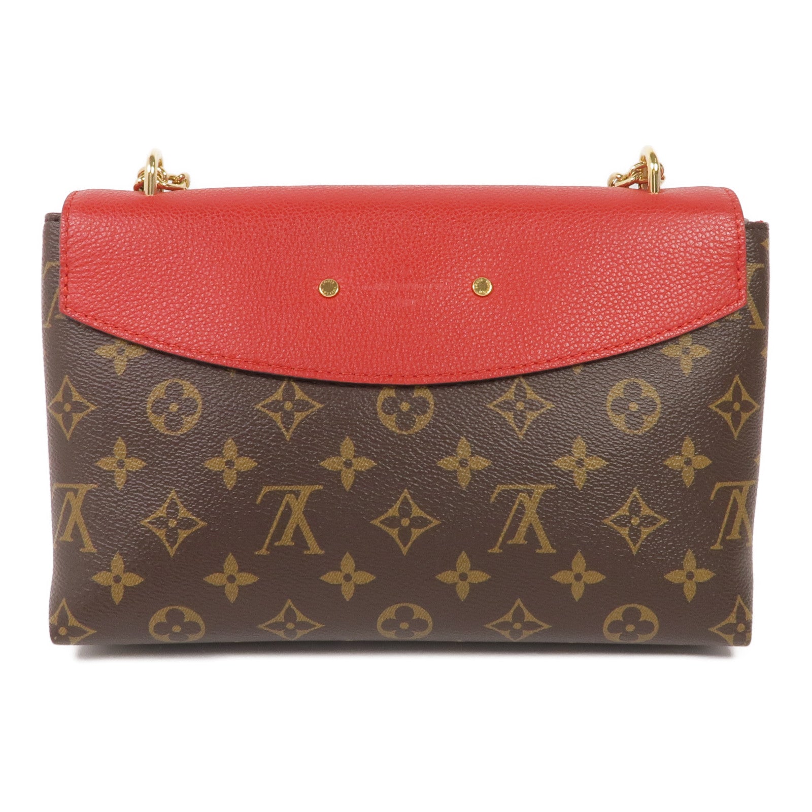 LOUIS VUITTON Monogram Saint Placide金扣肩背袋