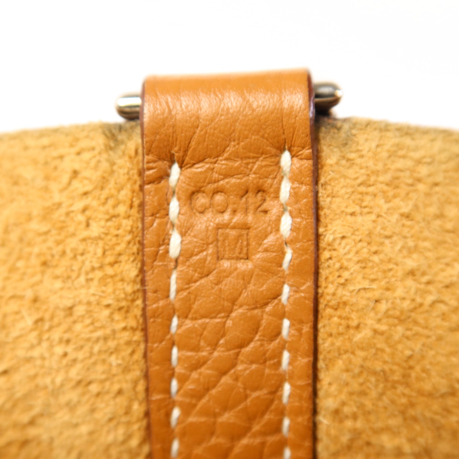 HERMES Clemence皮革Picotin PM銀扣手挽袋Gold