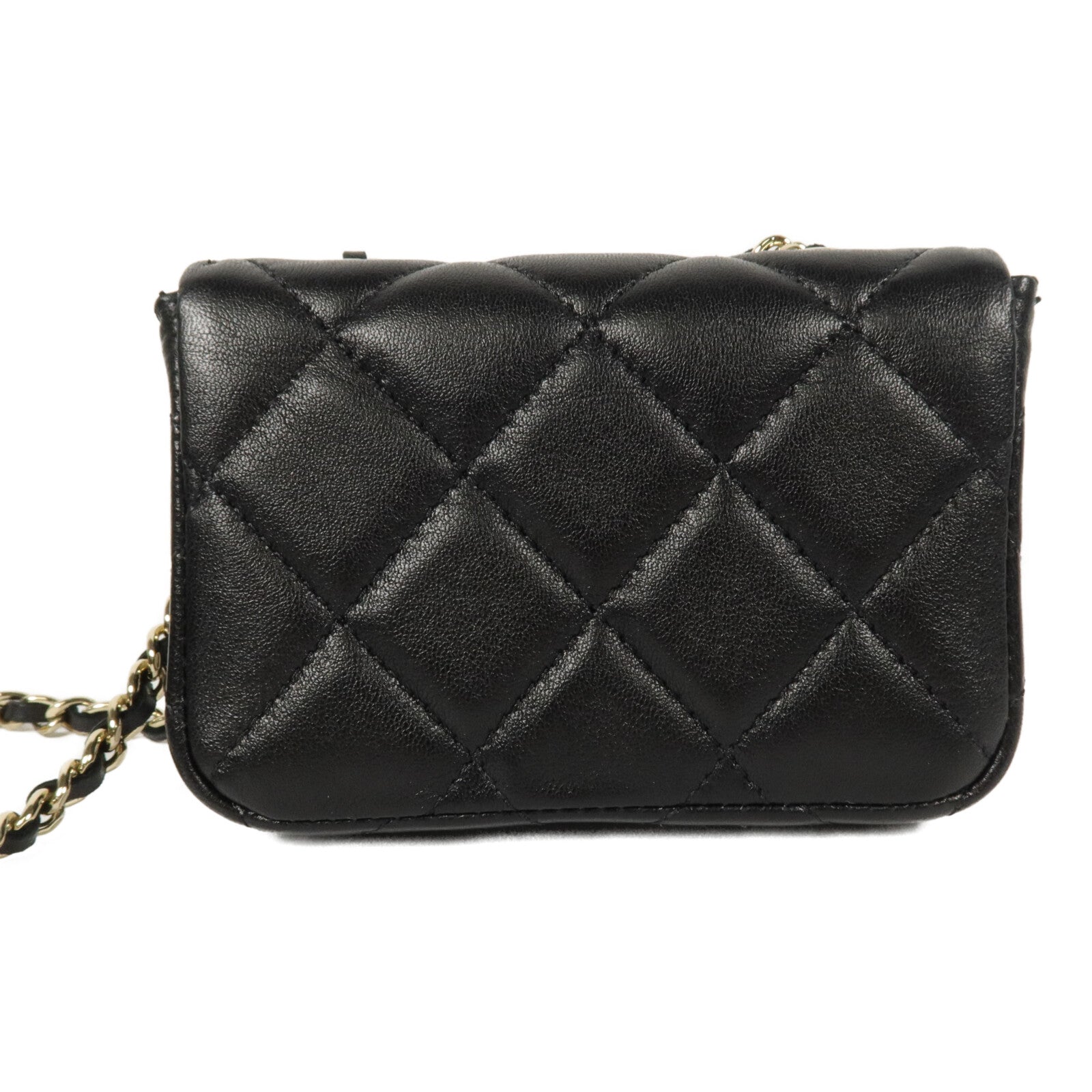 CHANEL 羊皮皮革Mini Waist Bag腰包