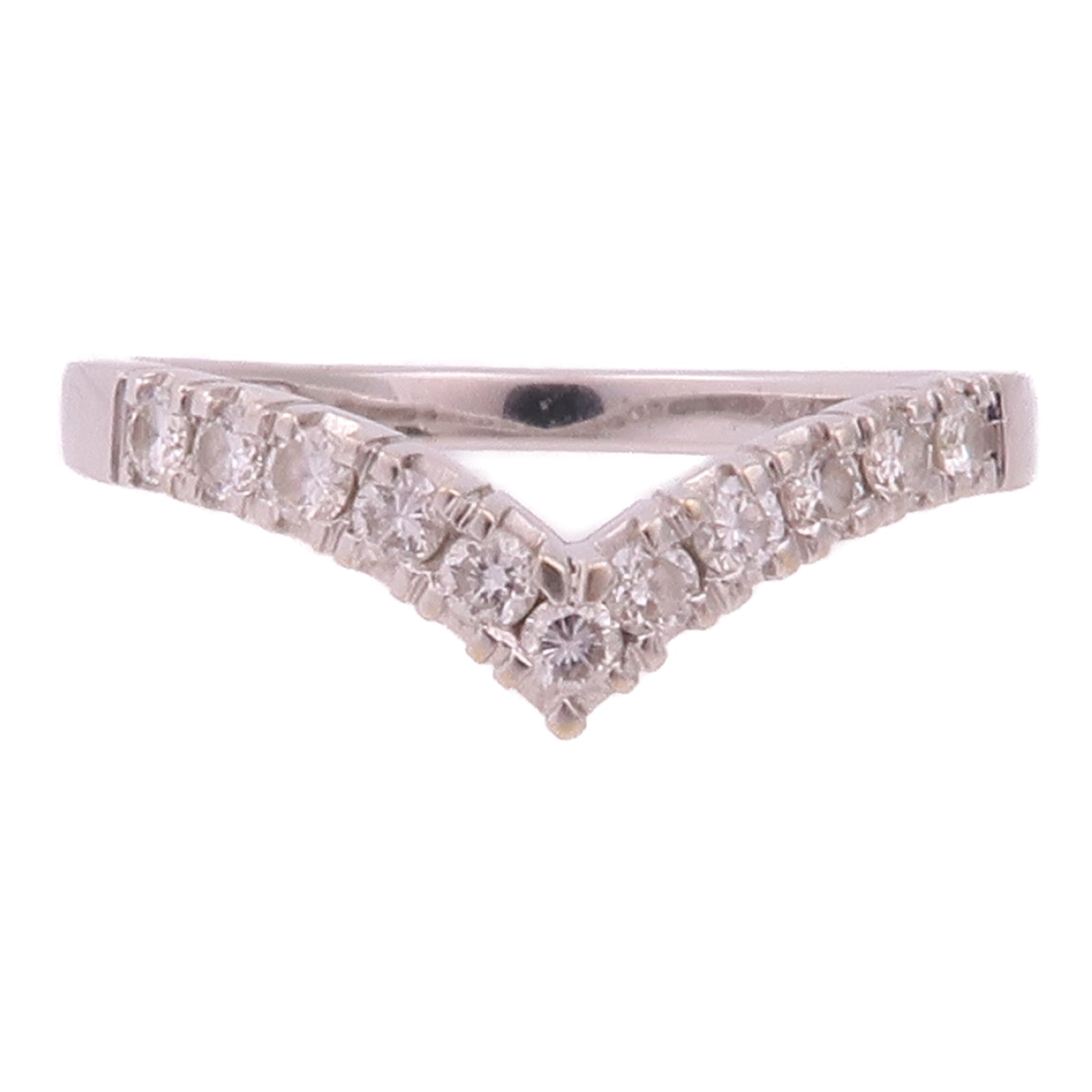 JEWELRY 18K白金Diamond Ring鑽石戒指US#5.5
