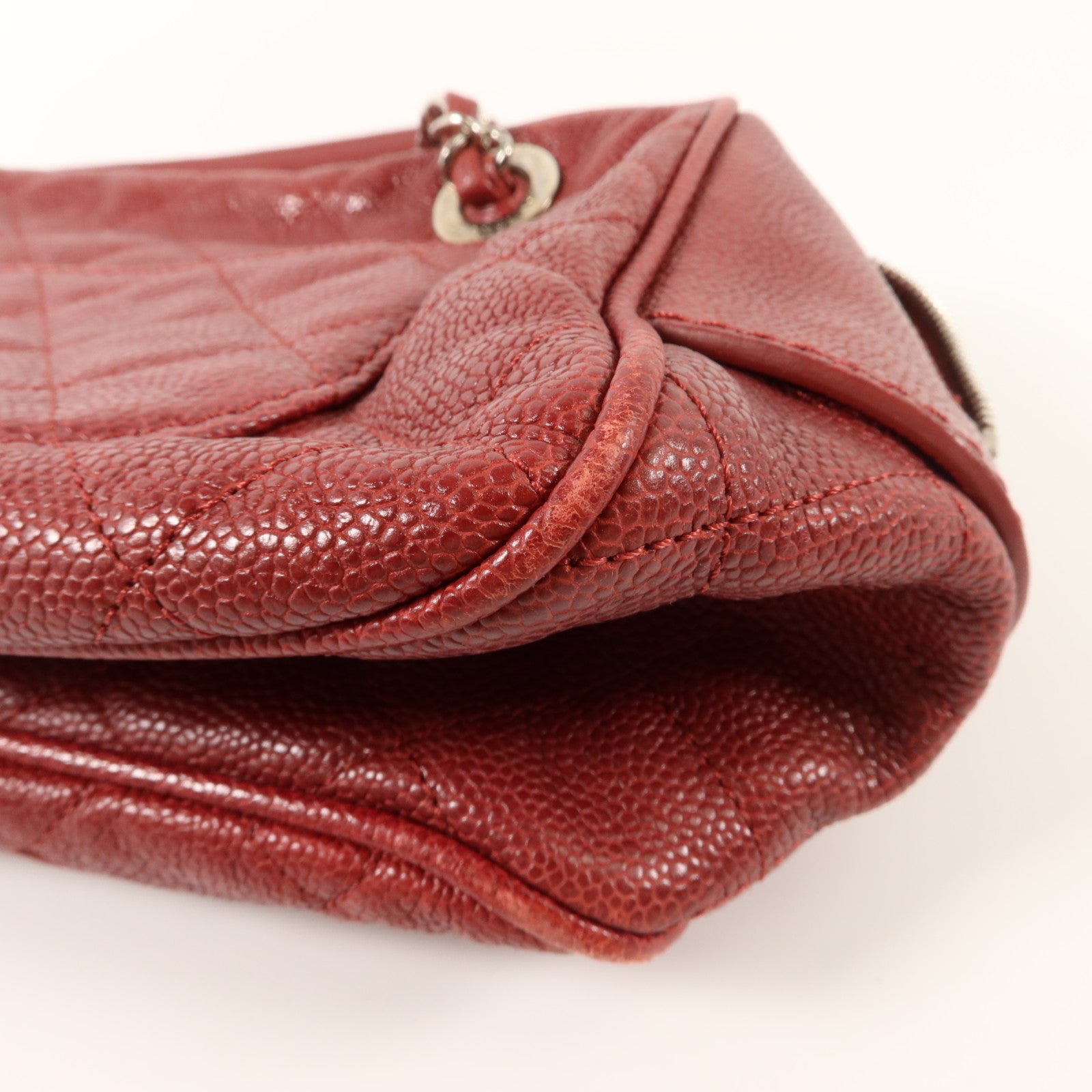 CHANEL 牛皮皮革Shoulder Bag鏈帶肩背袋