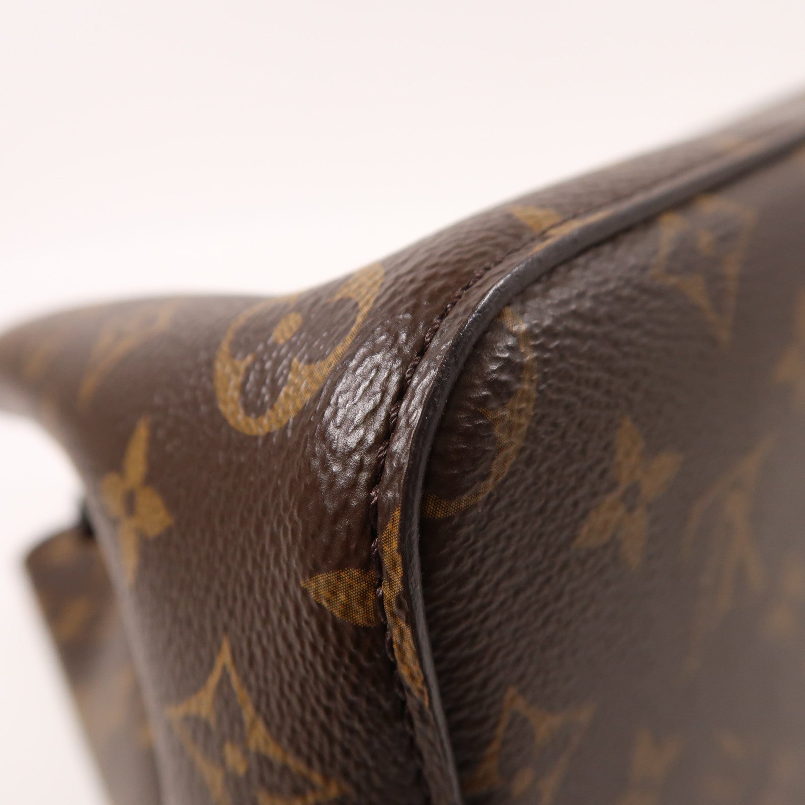 LOUIS VUITTON Monogram NeoNoe MM金扣肩背袋棕色