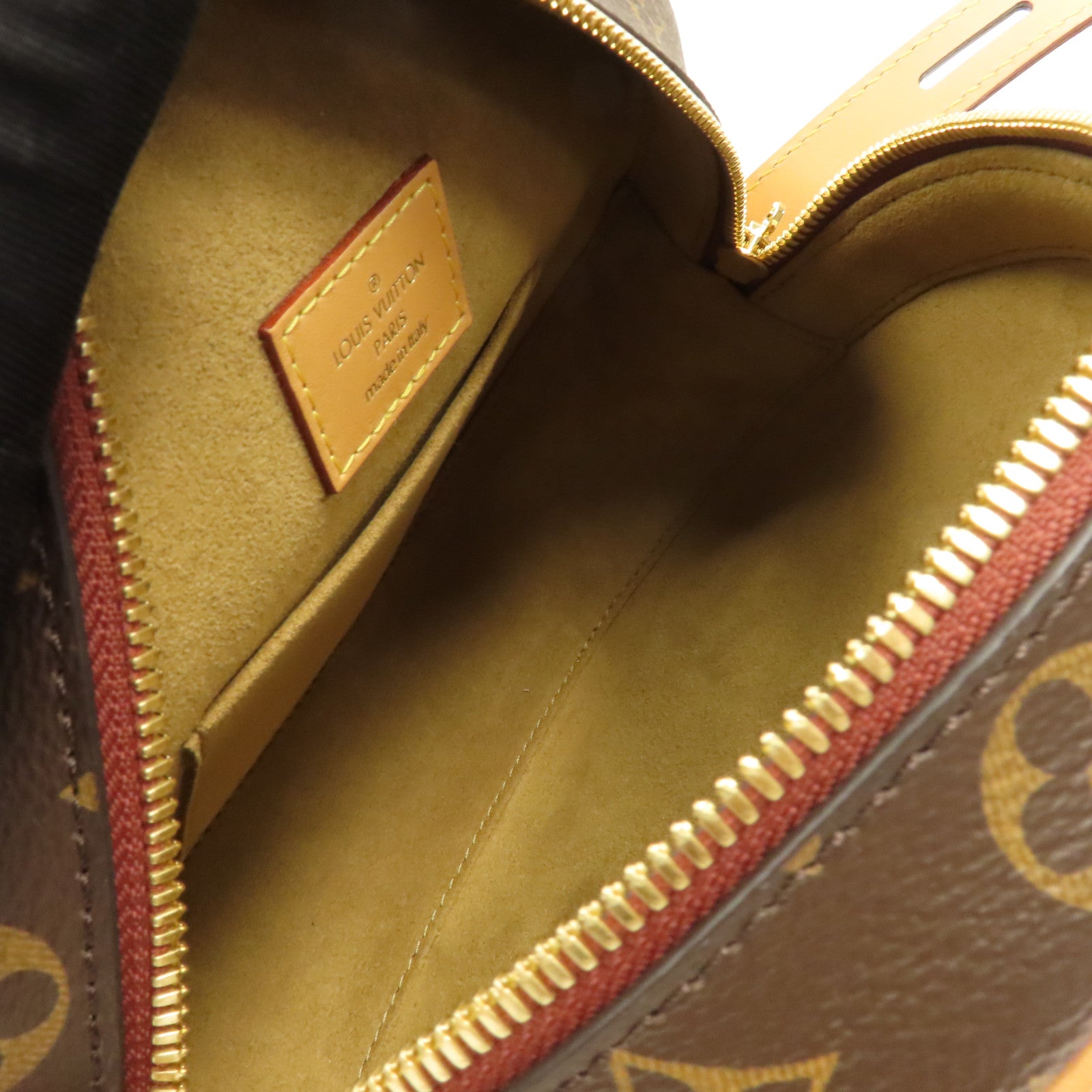 LOUIS VUITTON Monogram Boite Chapeau Souple MM金扣肩背袋啡色