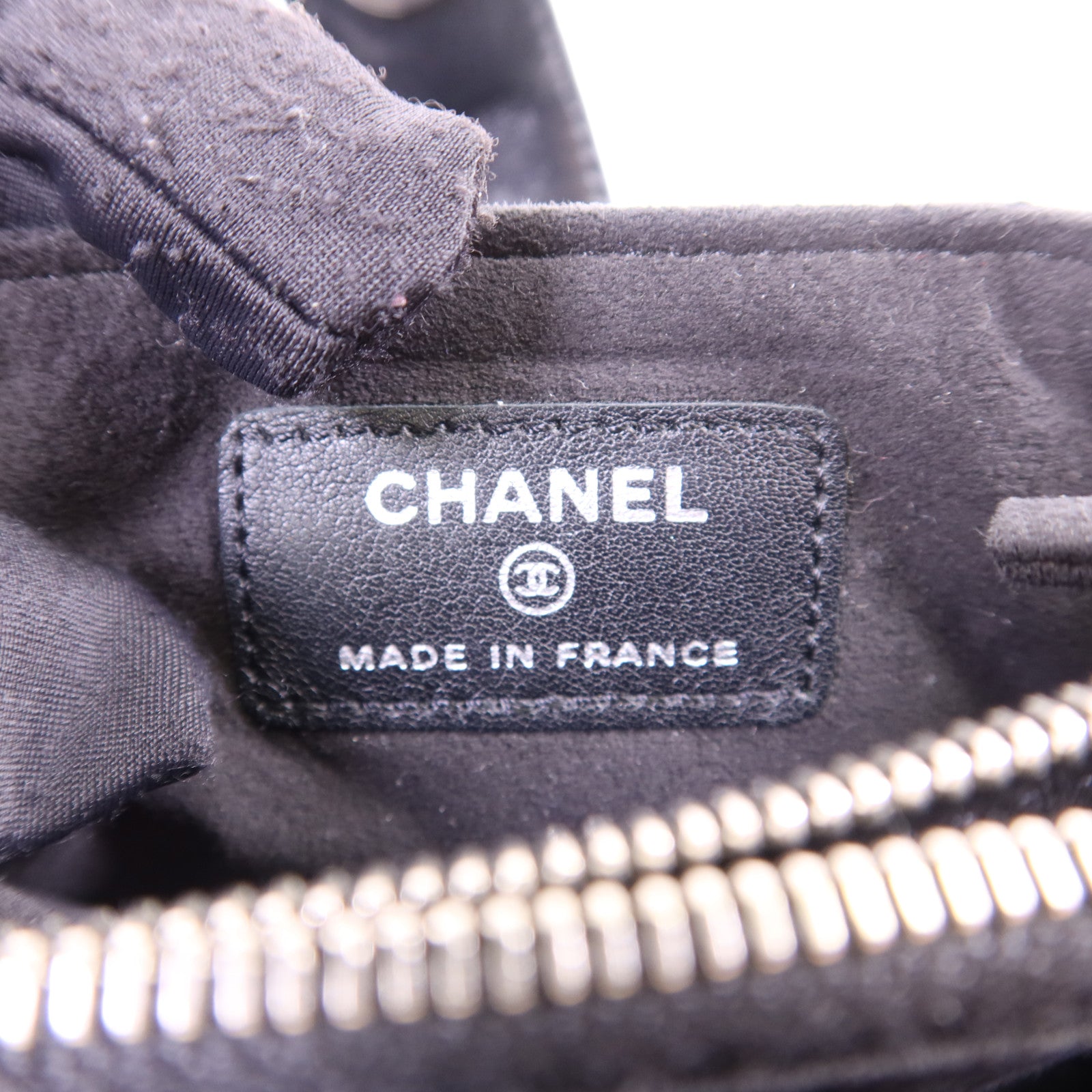 CHANEL 羊皮皮革Card Case銀扣卡片套