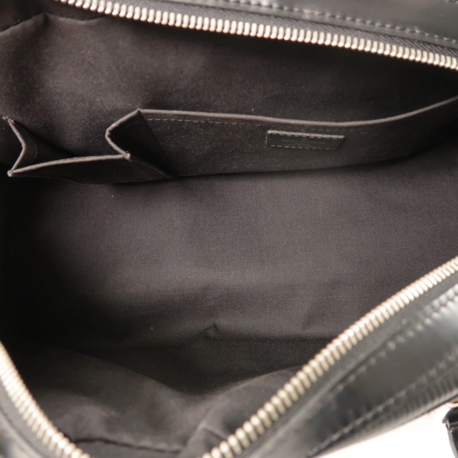LOUIS VUITTON Epi Bowling Montaigne GM銀扣手挽袋