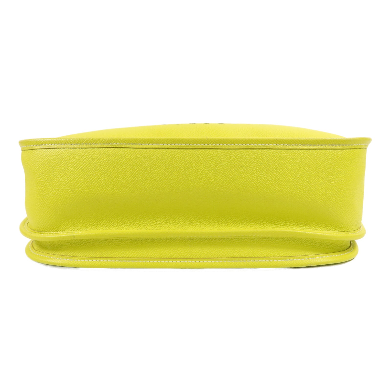HERMES Epsom皮革Evelyne GM肩背袋Lime