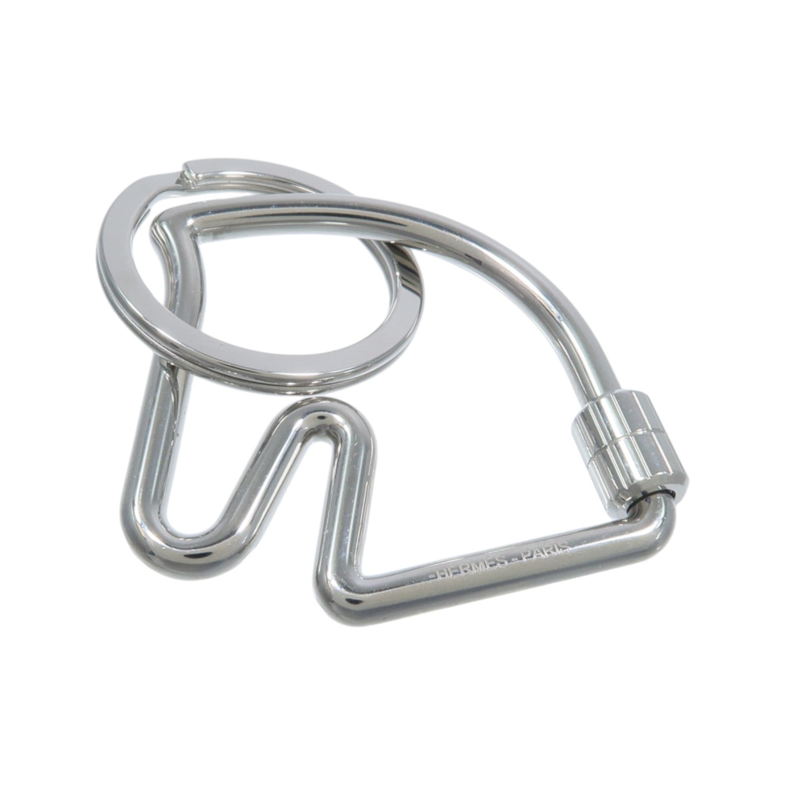 HERMES 金屬Cheval Key Ring掛飾