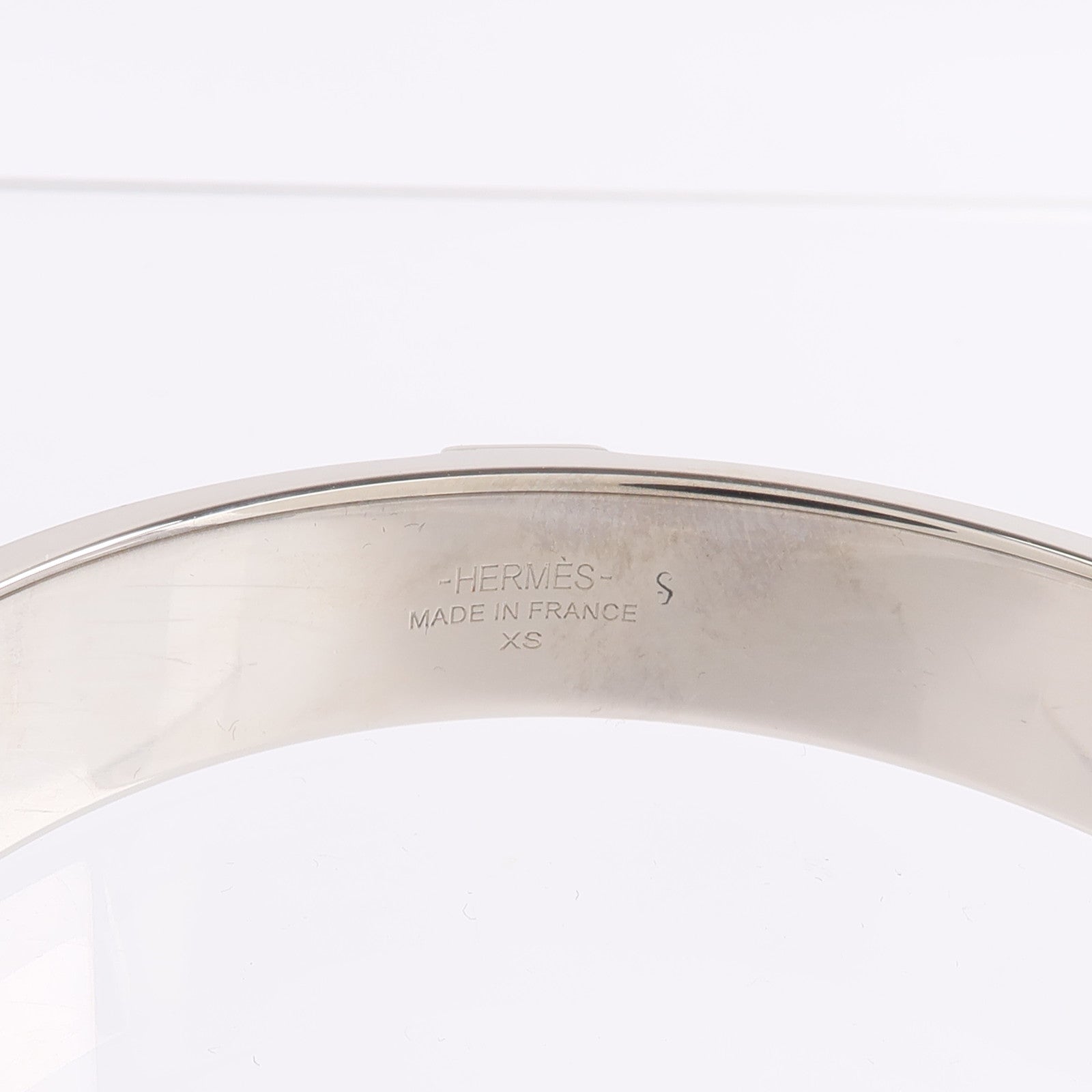 HERMES 金屬/鱷魚皮革Kawaii Bracelet手鐲