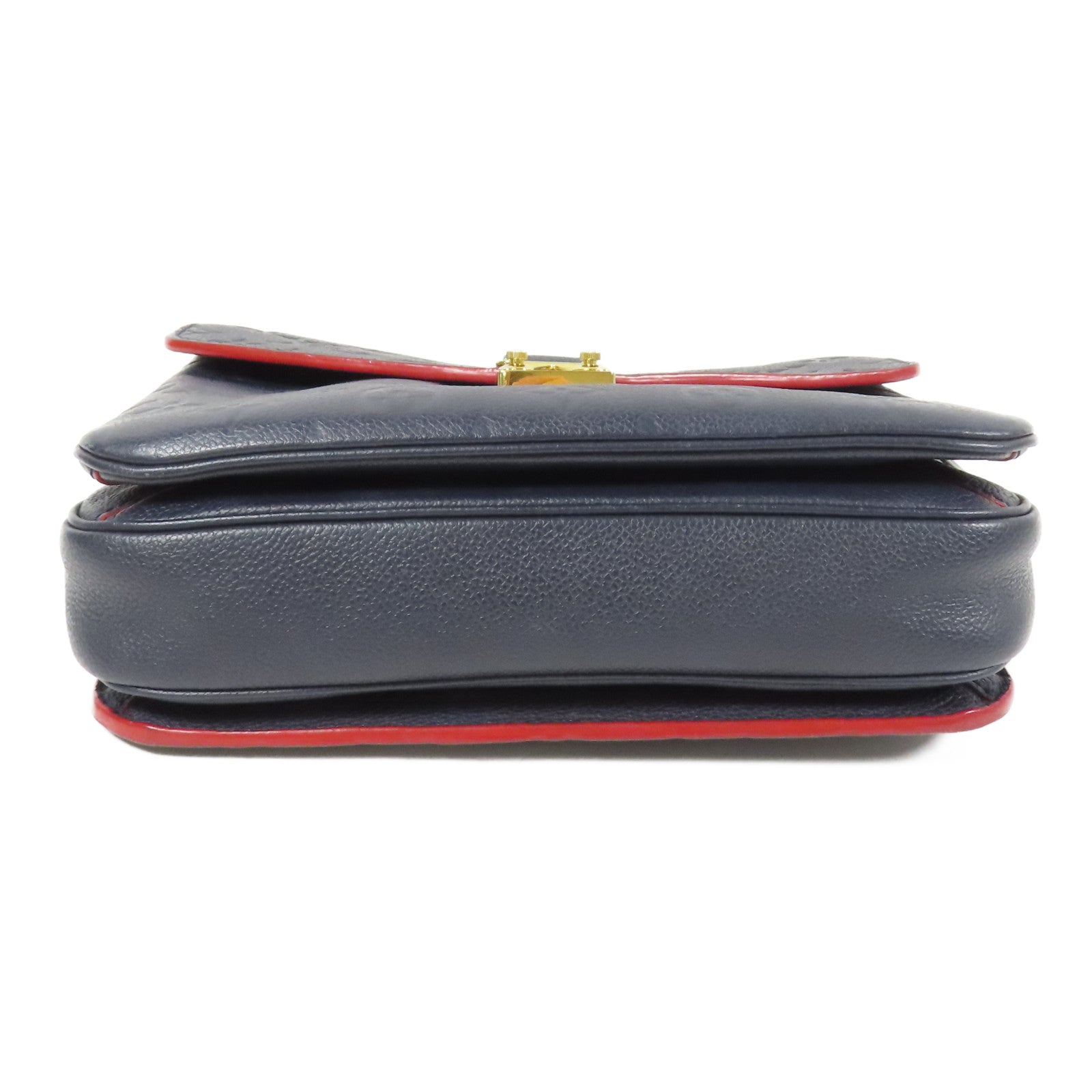 LOUIS VUITTON Monogram Empreinte Pochette Metis金扣手挽肩背兩用袋