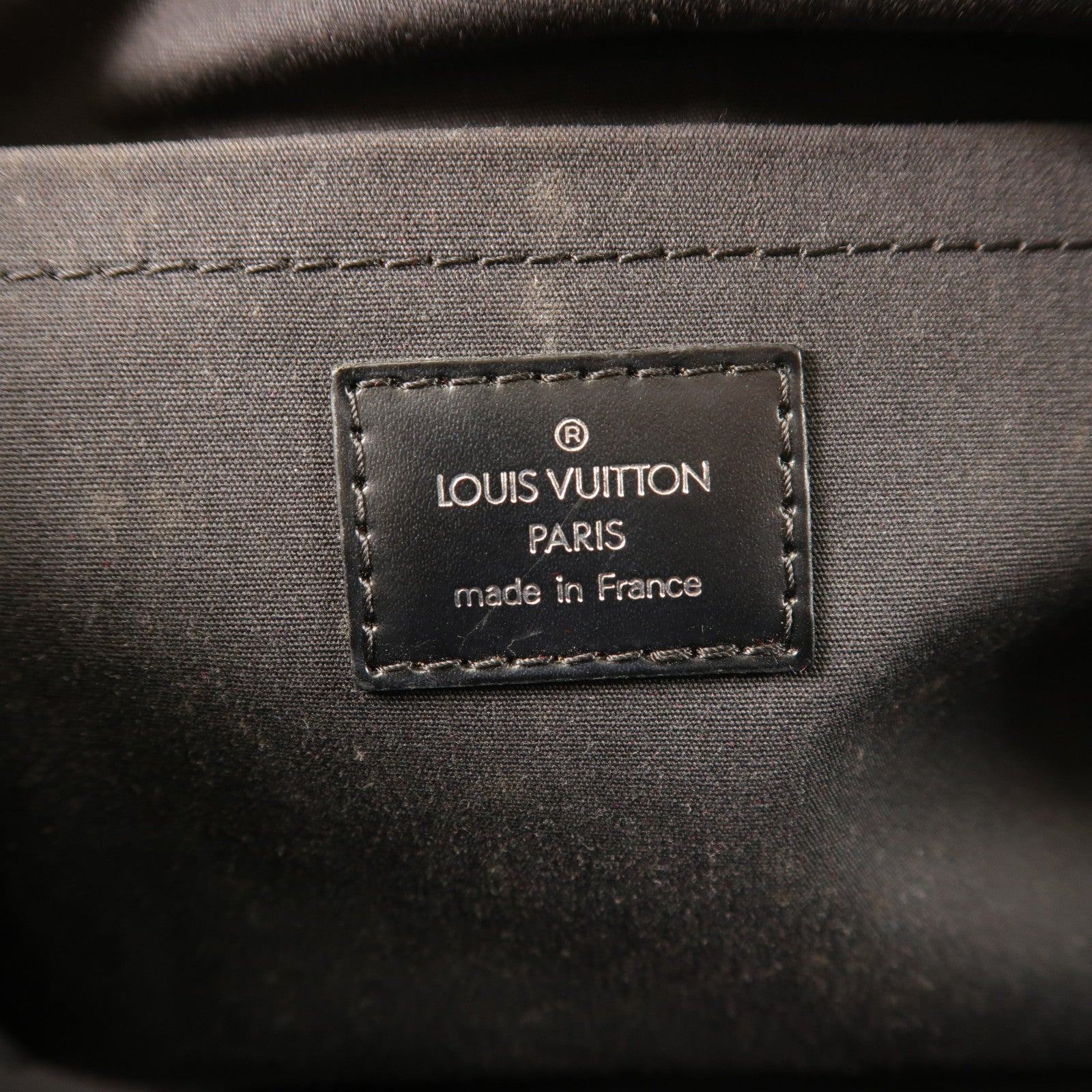 LOUIS VUITTON Epi Bowling Montaigne GM銀扣手挽袋