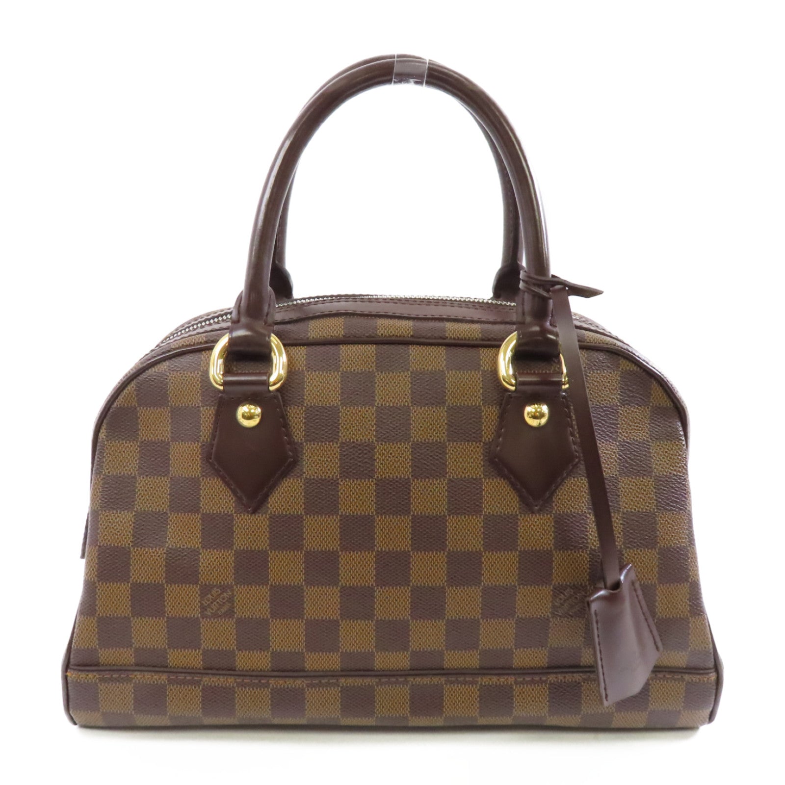 LOUIS VUITTON (PRICE DOWN) LV GHW Ebene Duomo Handbag N60008 Damier Brown