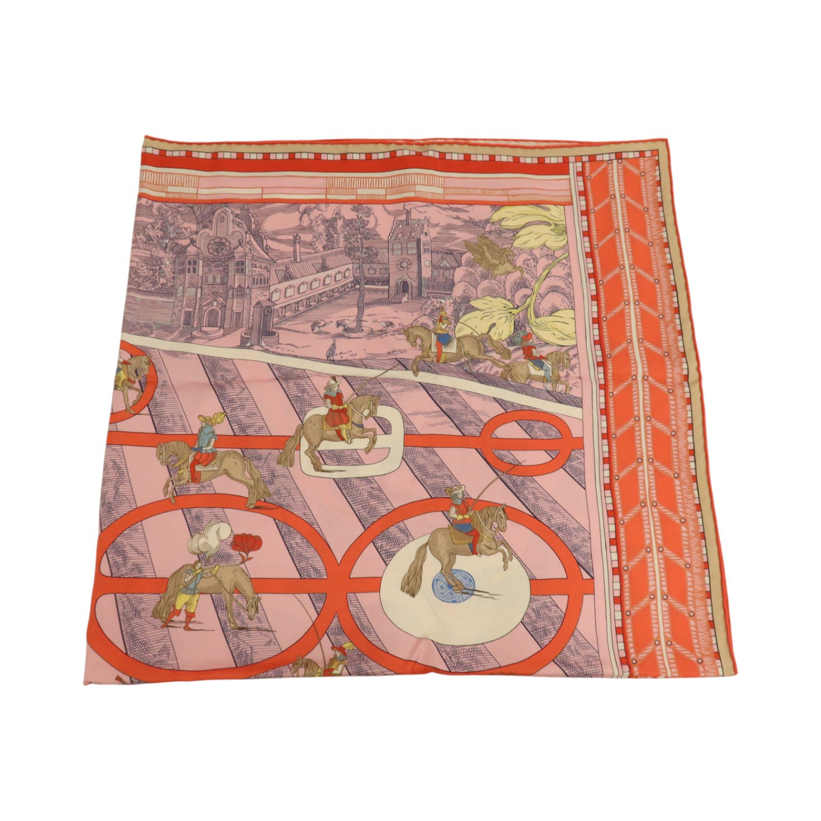 HERMES 絲質Scarf 90x90cm絲巾