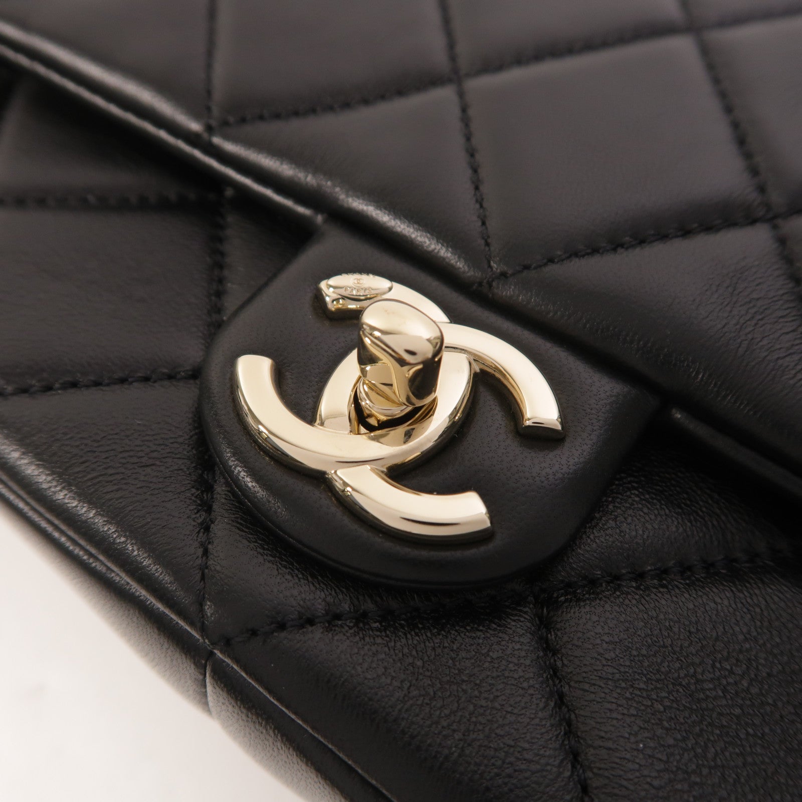CHANEL 羊皮皮革2 Way Shoulder手挽肩背兩用袋